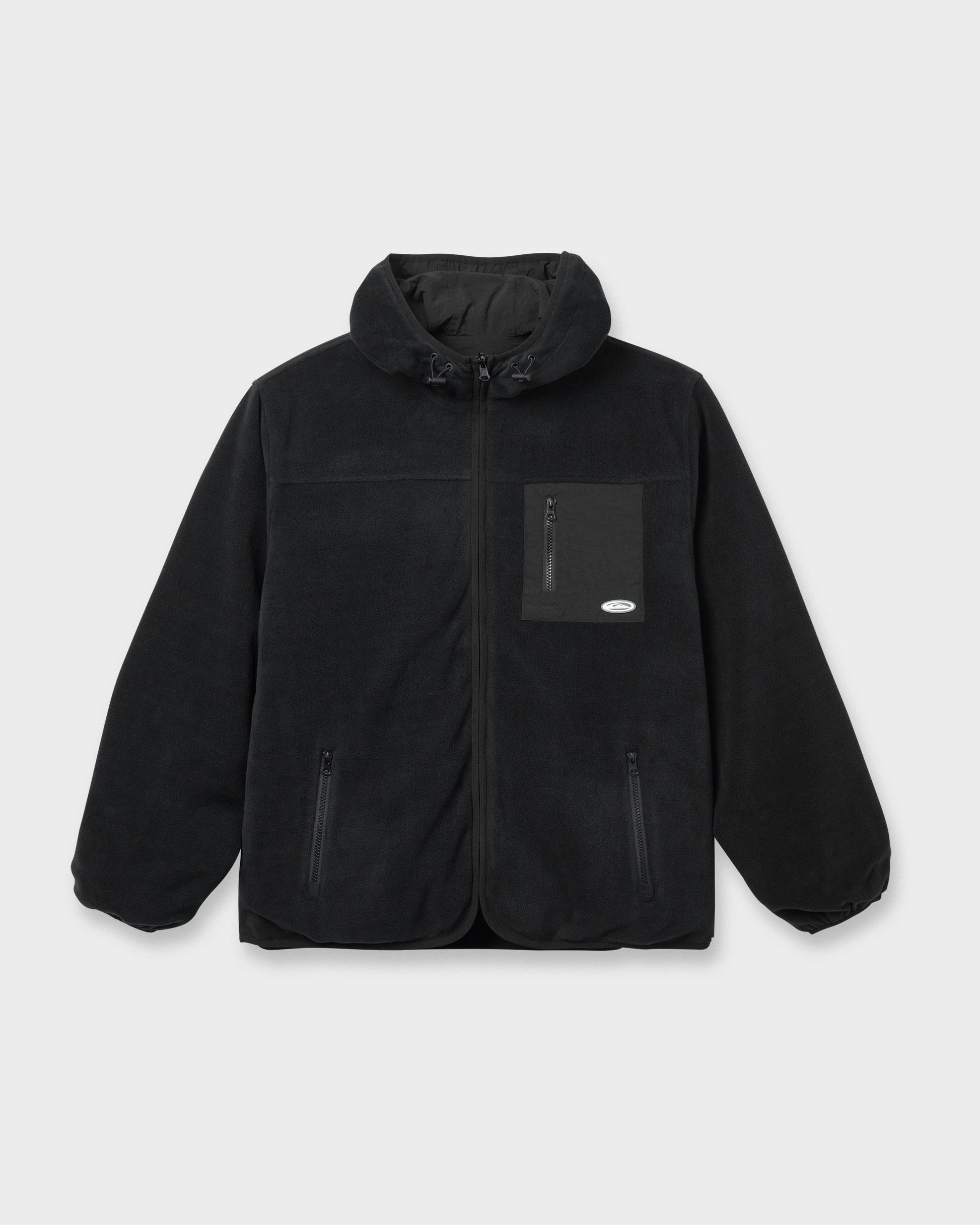 Reversible Zip Hoodie - Black Black Quick Silver