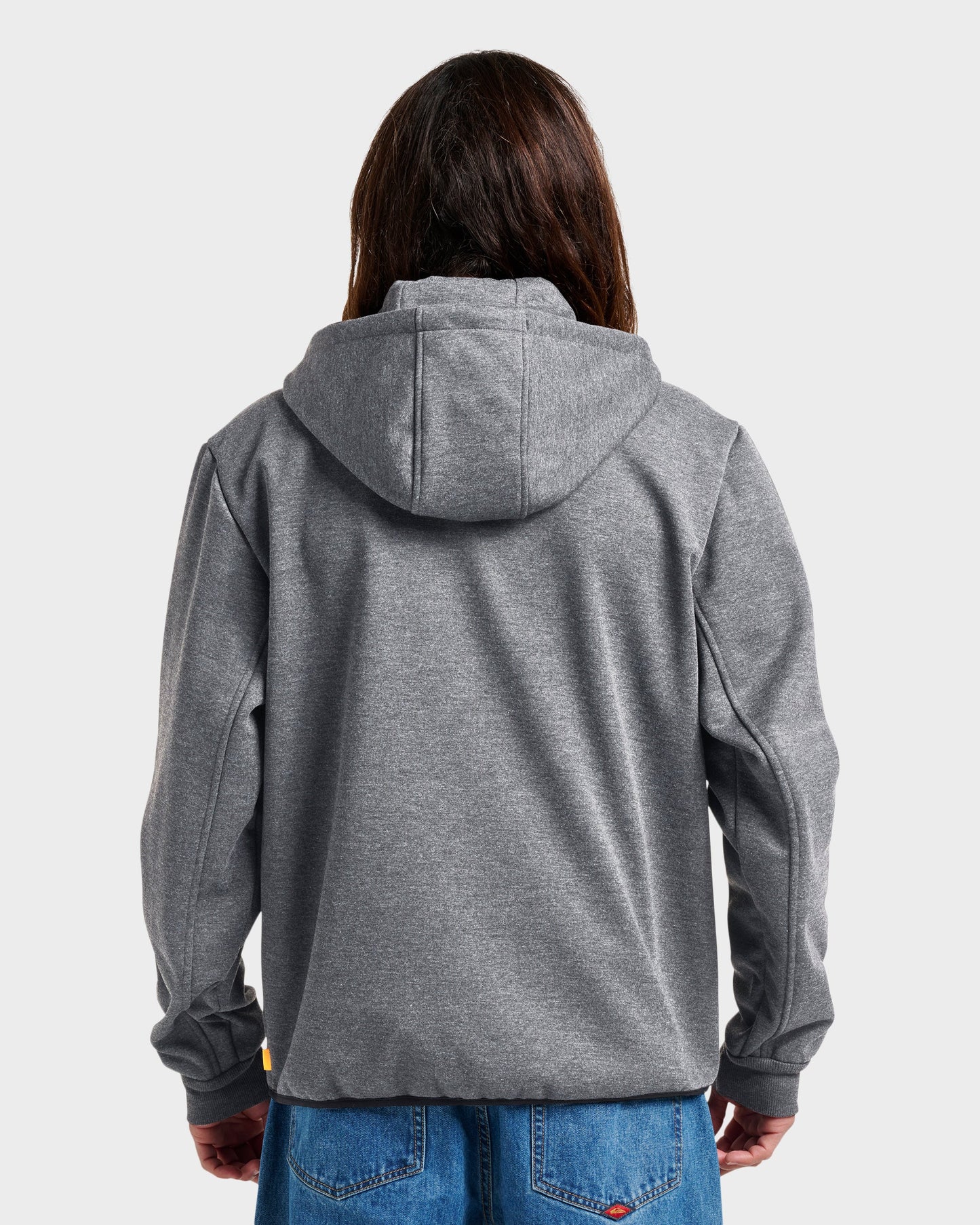 Waterman Departure Zip Sweatshirt - Phantom Heather Phantom Heather Quick Silver