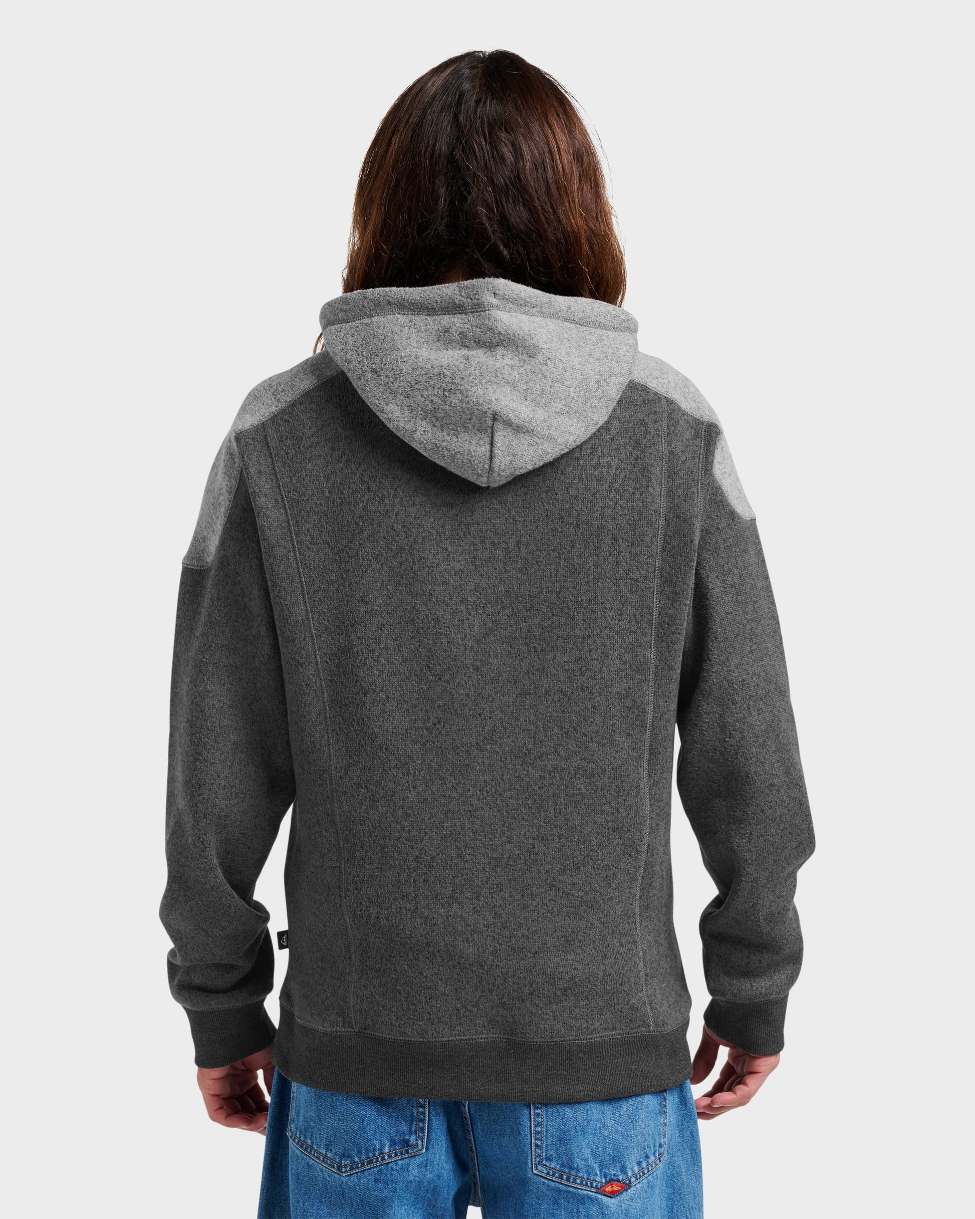 Keller Zip Hoodie - Black Heather Black Heather Quick Silver