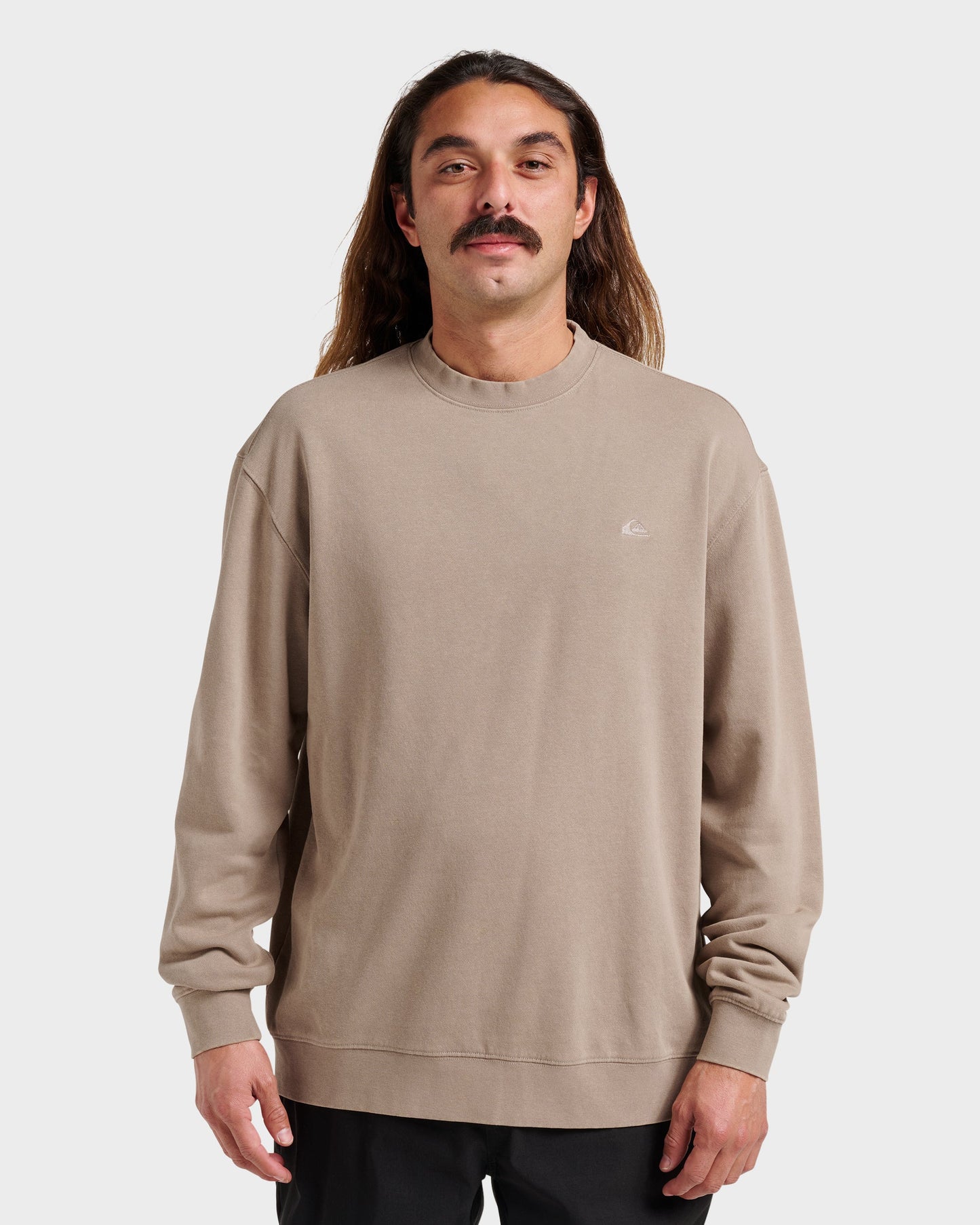 Saltwater Crewneck Sweatshirt - Fallen Rock Fallen Rock Quick Silver