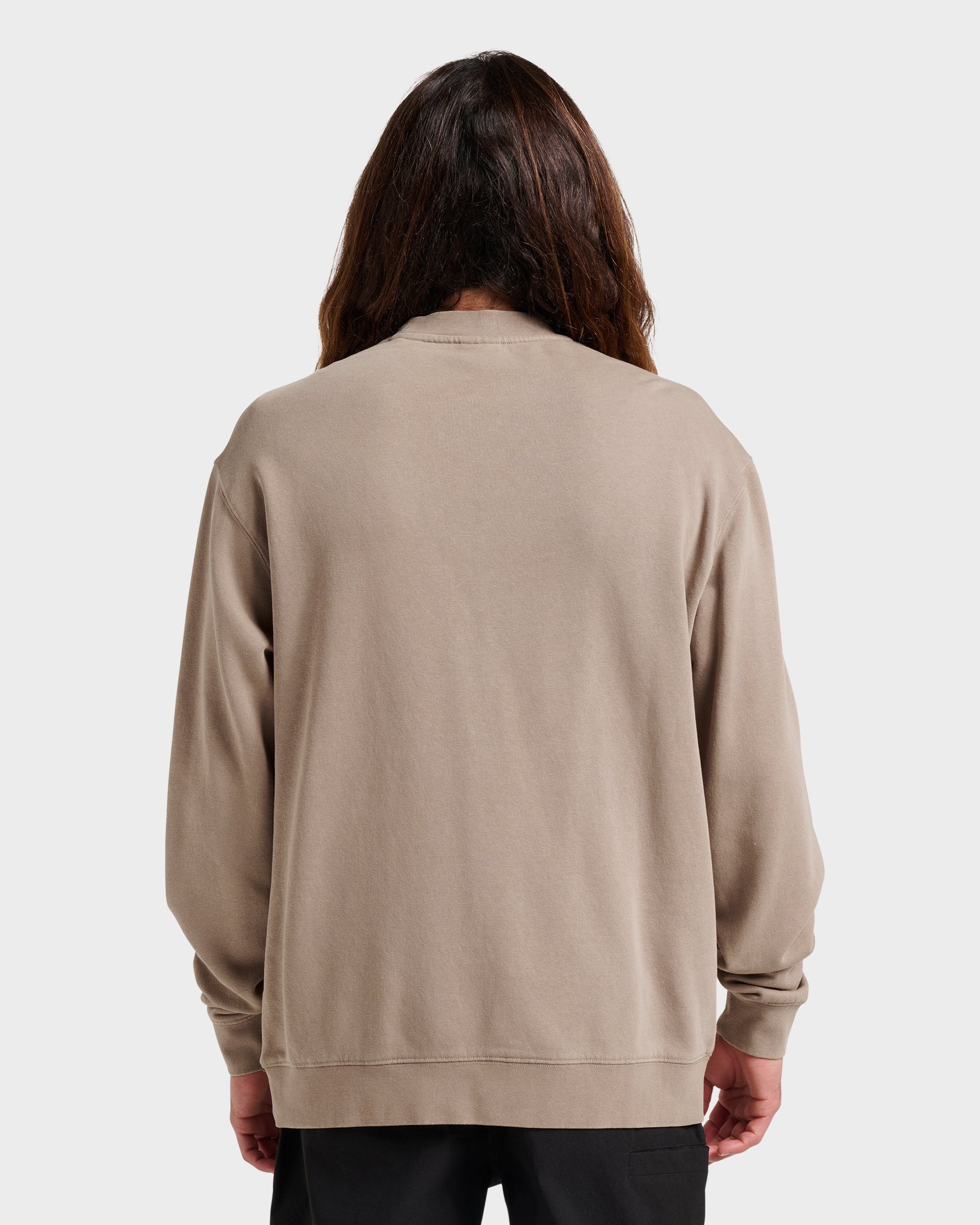 Saltwater Crewneck Sweatshirt - Fallen Rock Fallen Rock Quick Silver