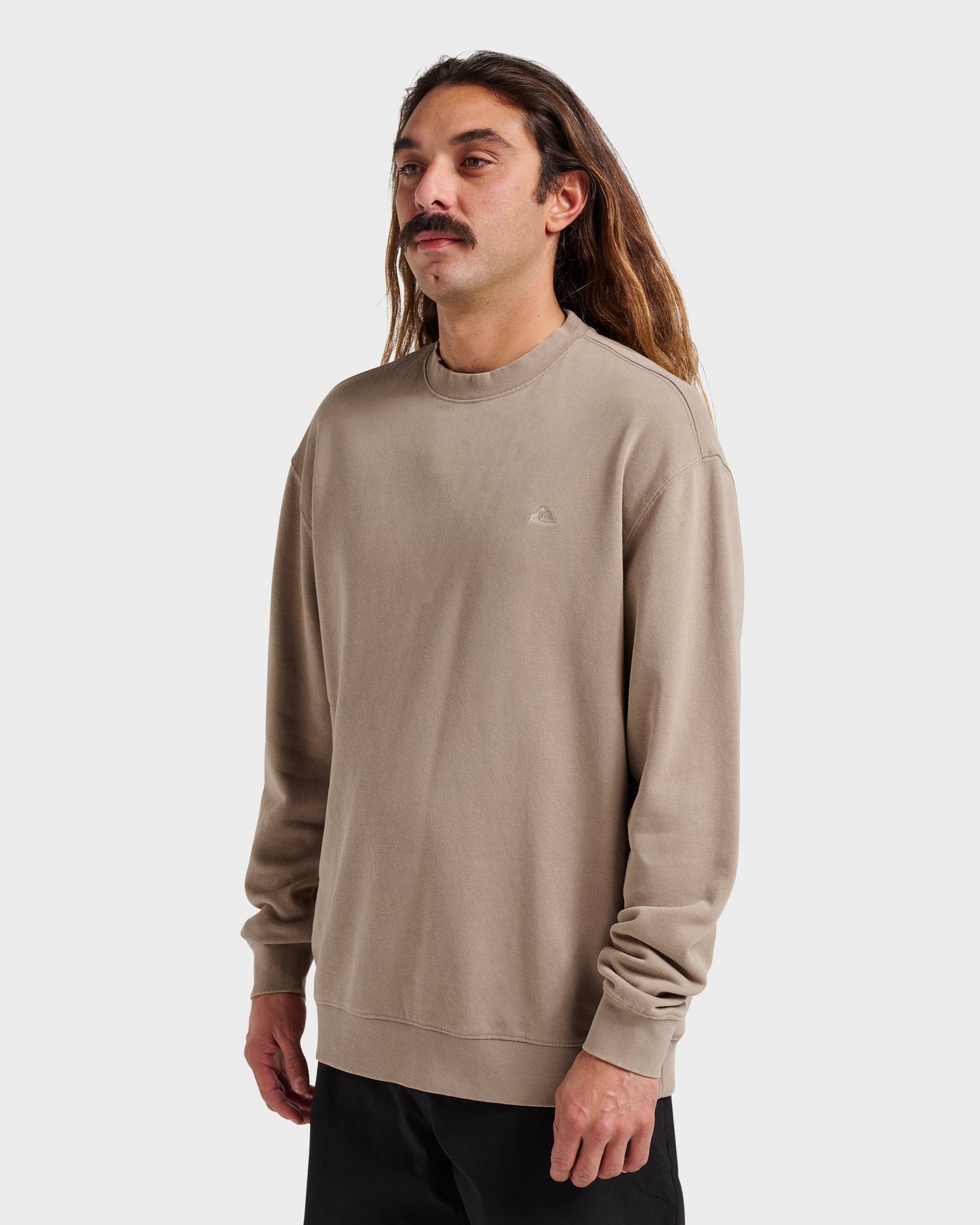 Saltwater Crewneck Sweatshirt - Fallen Rock Fallen Rock Quick Silver
