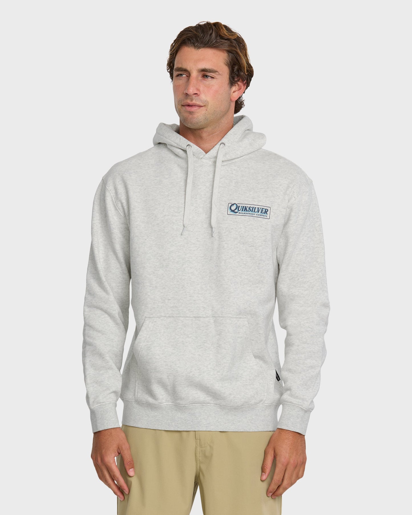 Graphic Hoodie - White/Heather White/Heather Quick Silver