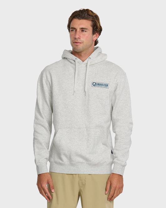 Graphic Hoodie - White/Heather White/Heather Quick Silver