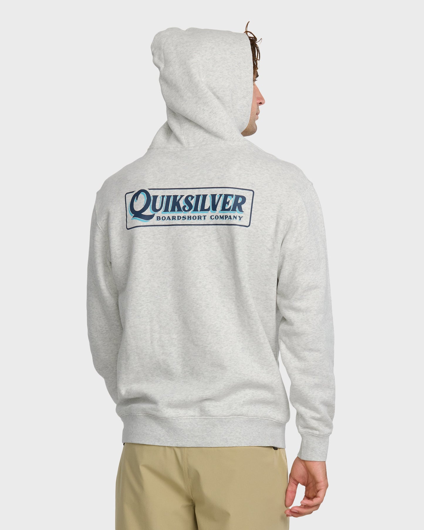 Graphic Hoodie - White/Heather White/Heather Quick Silver
