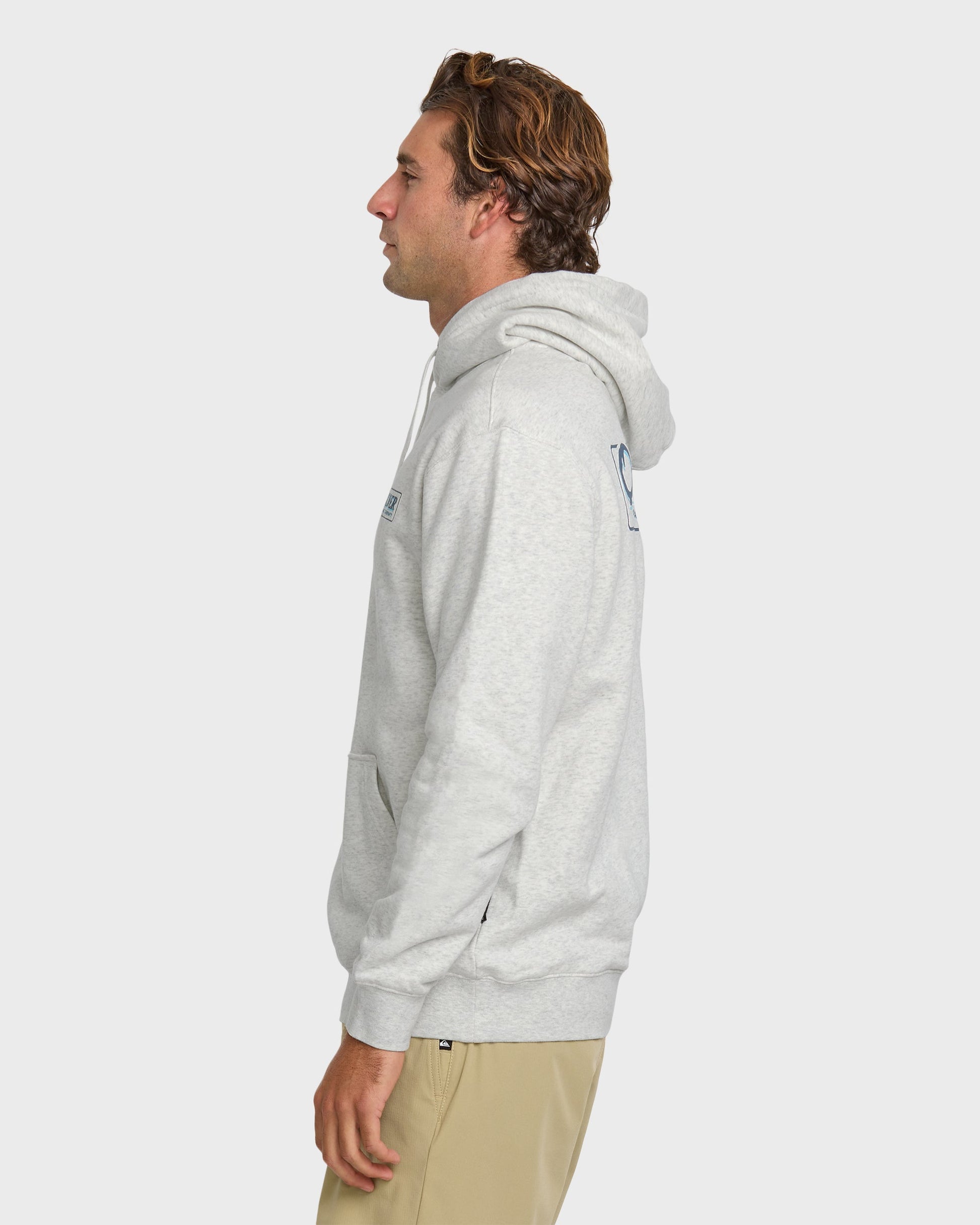 Graphic Hoodie - White/Heather White/Heather Quick Silver