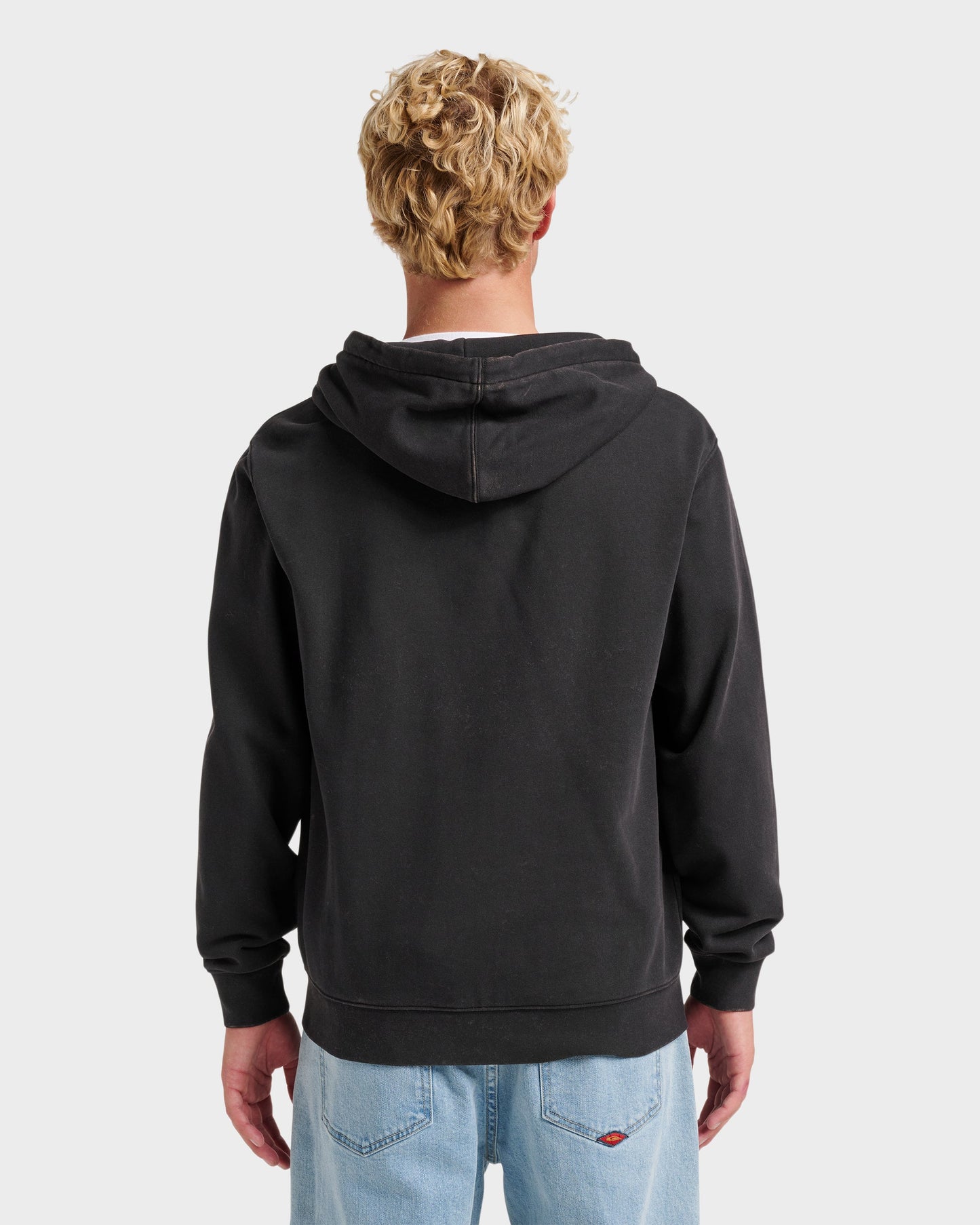Saltwater Full Zip Hoodie - Black Black Quick Silver