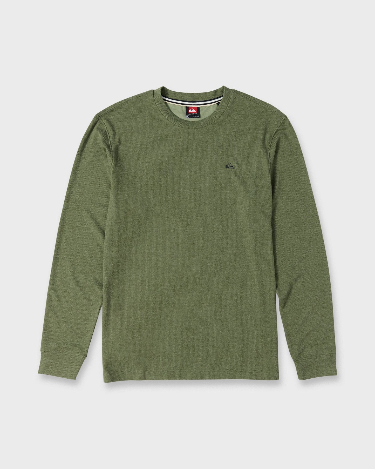 Malvern Long Sleeve Soft Touch Crewneck Sweatshirt - Dusty Olive Dusty Olive Quick Silver