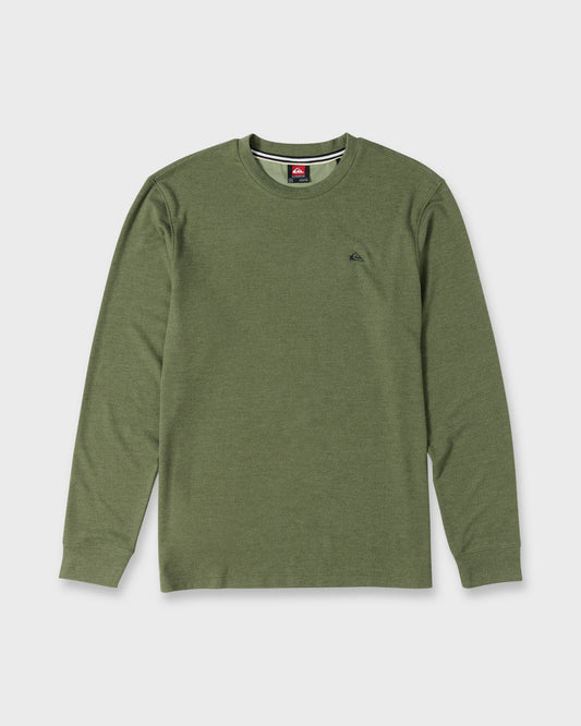 Malvern Long Sleeve Soft Touch Crewneck Sweatshirt - Dusty Olive Dusty Olive Quick Silver