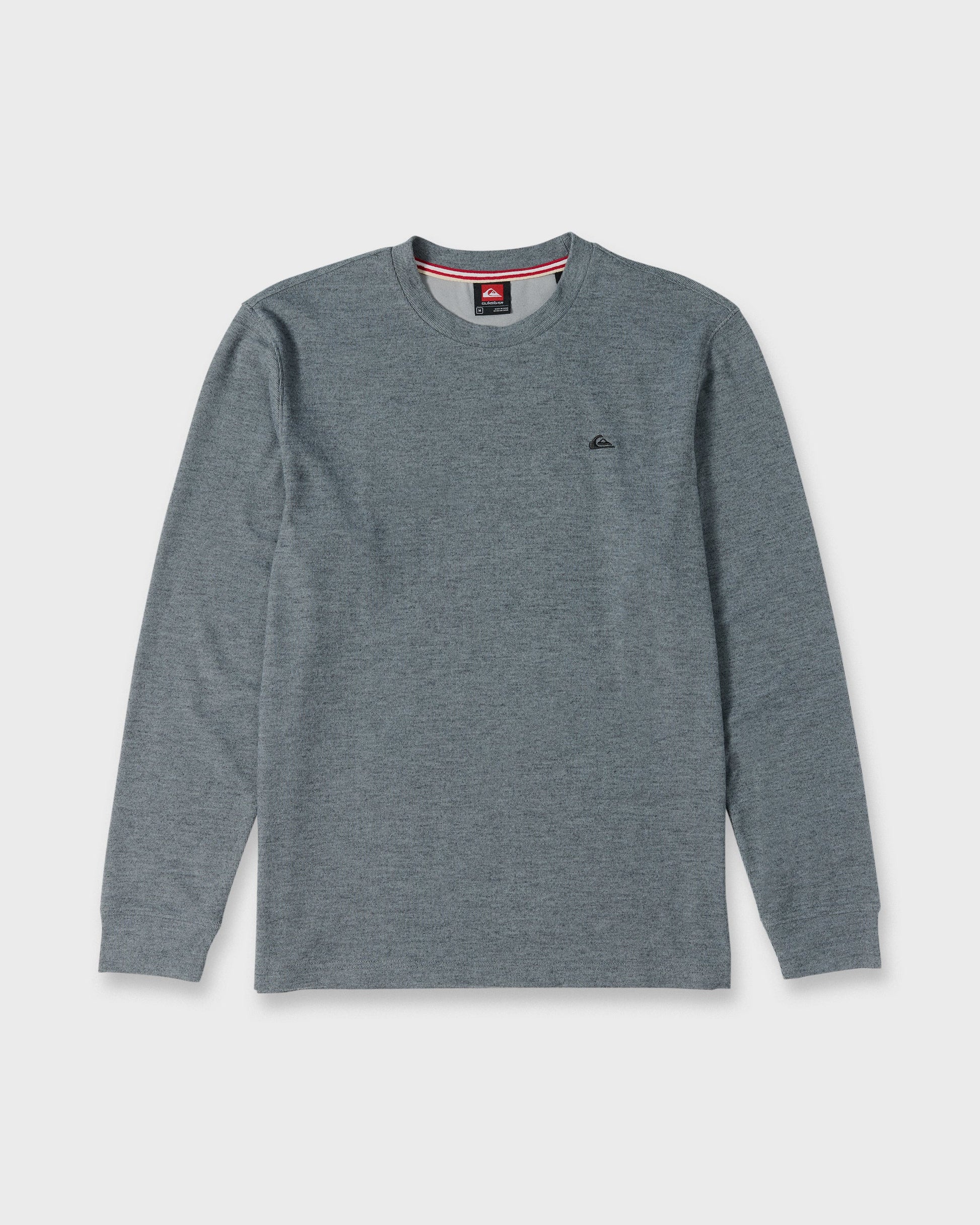 Malvern Long Sleeve Soft Touch Crewneck Sweatshirt - Anthracite Anthracite Quick Silver