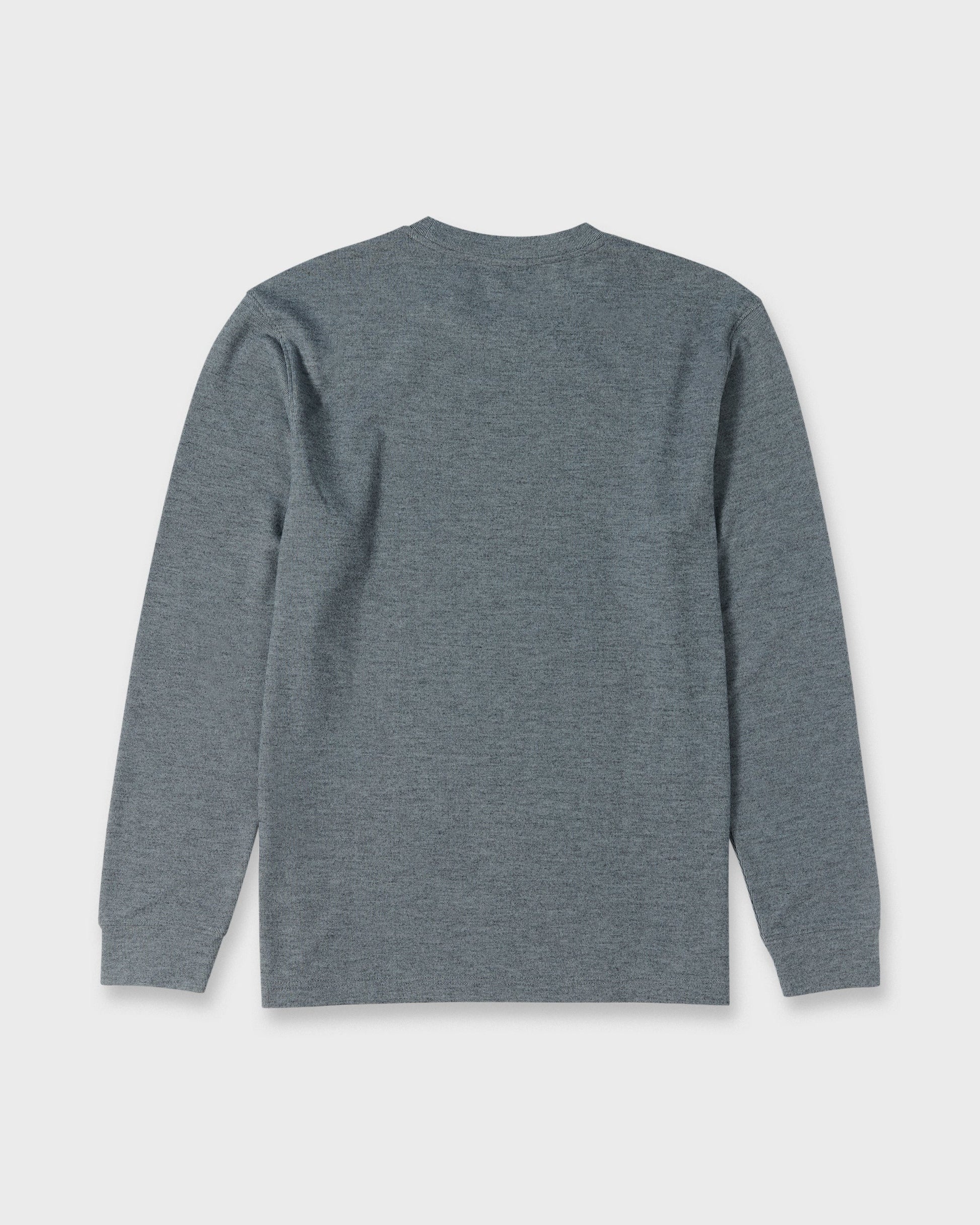 Malvern Long Sleeve Soft Touch Crewneck Sweatshirt - Anthracite Anthracite Quick Silver