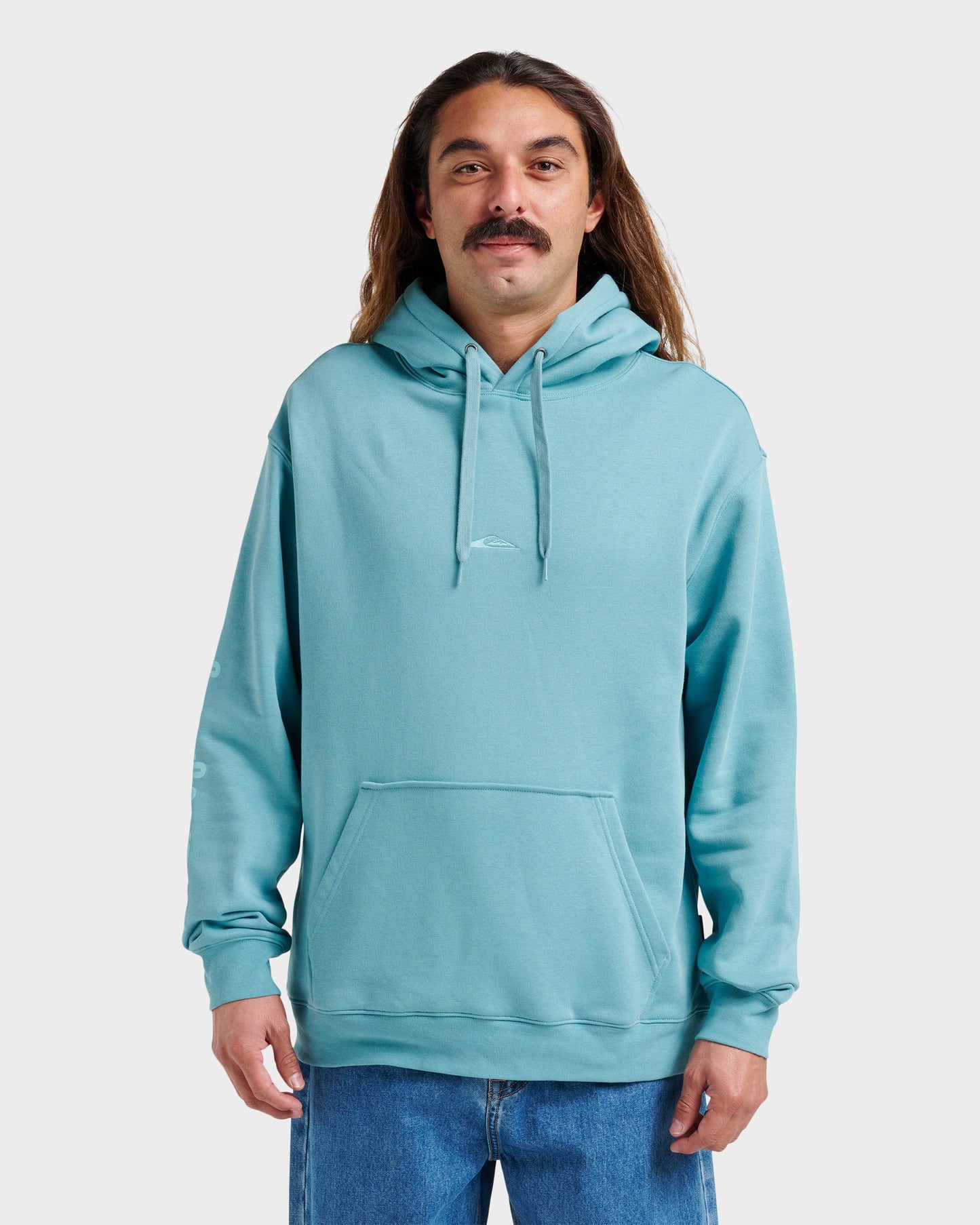 Passage Logo Hoodie - Dusty Turquoise Dusty Turquoise Quick Silver