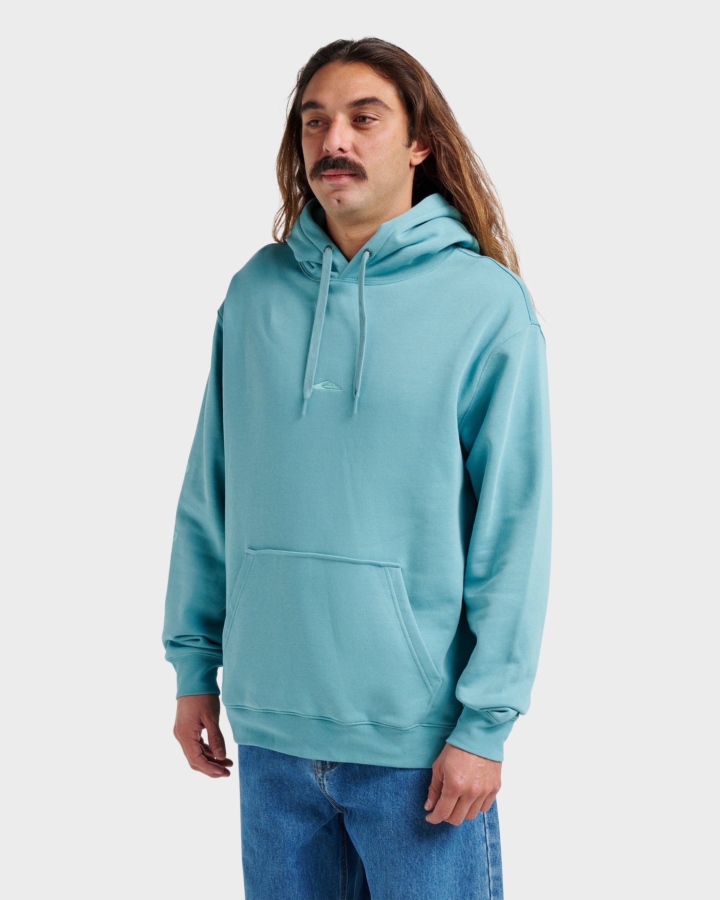 Passage Logo Hoodie - Dusty Turquoise Dusty Turquoise Quick Silver