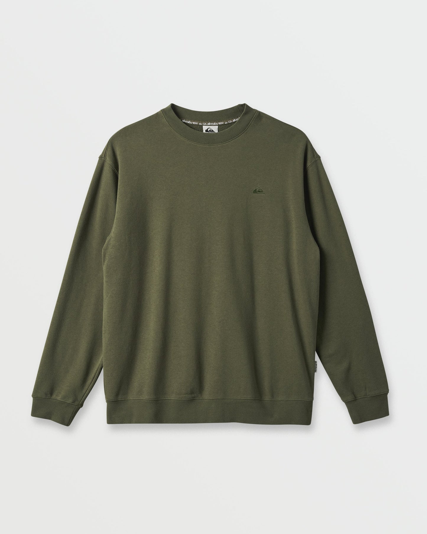 Saltwater Crewneck Sweatshirt - Army Army Quick Silver