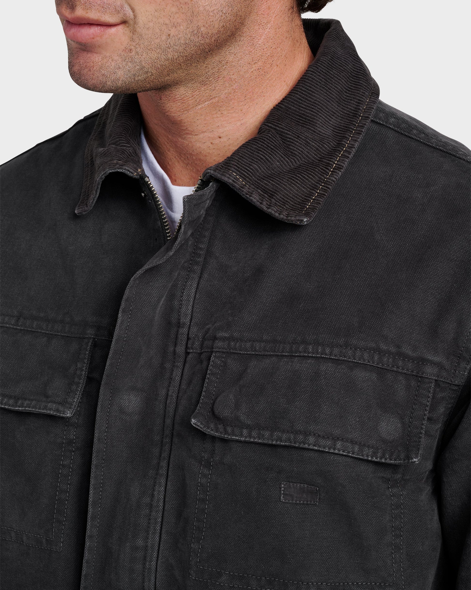 Waterman Refugio Jacket - Phantom Phantom Quick Silver