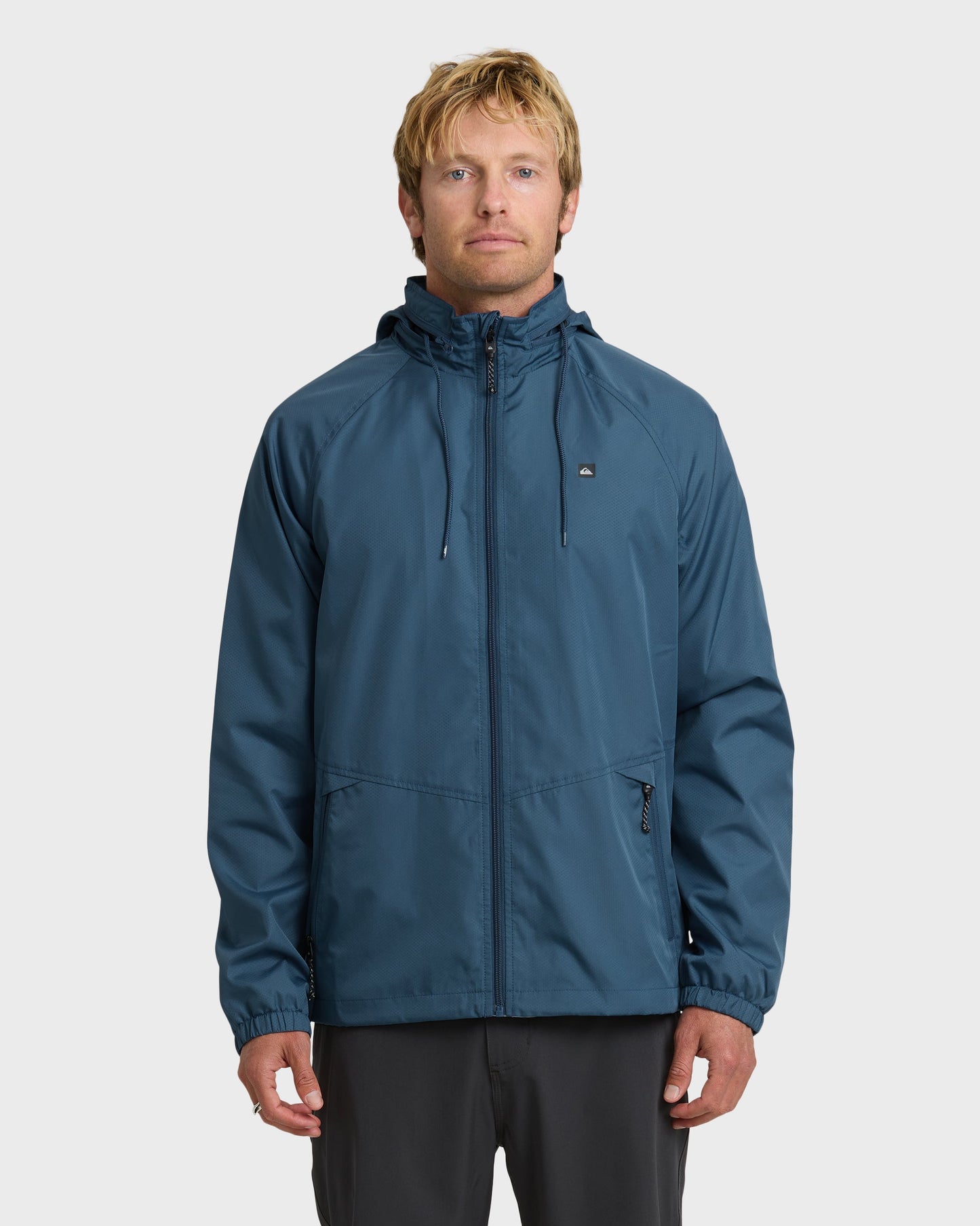 Waterman Shell Shock Water-Resistant Windbreaker - Ensign Blue Ensign Blue Quick Silver