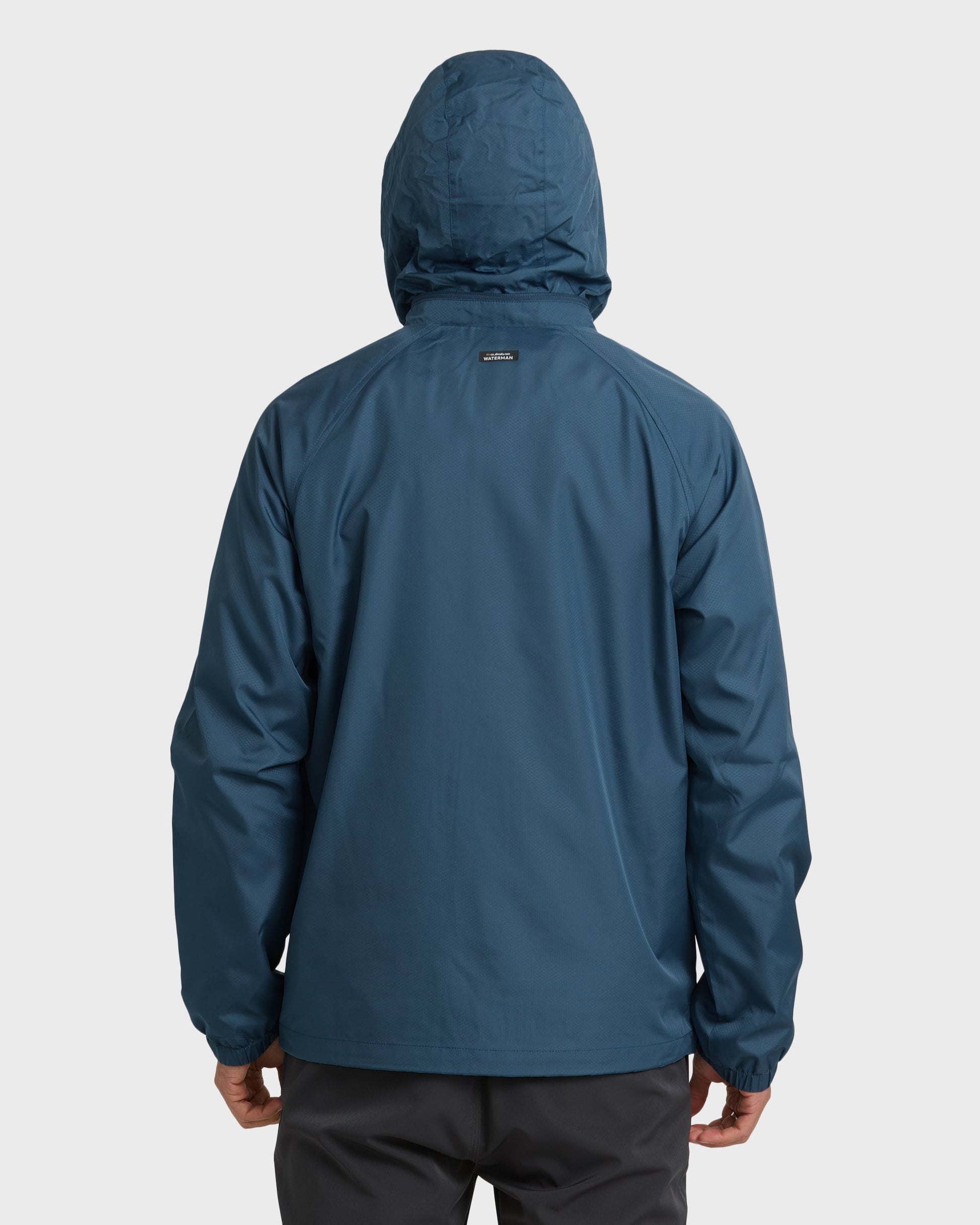 Waterman Shell Shock Water-Resistant Windbreaker - Ensign Blue Ensign Blue Quick Silver