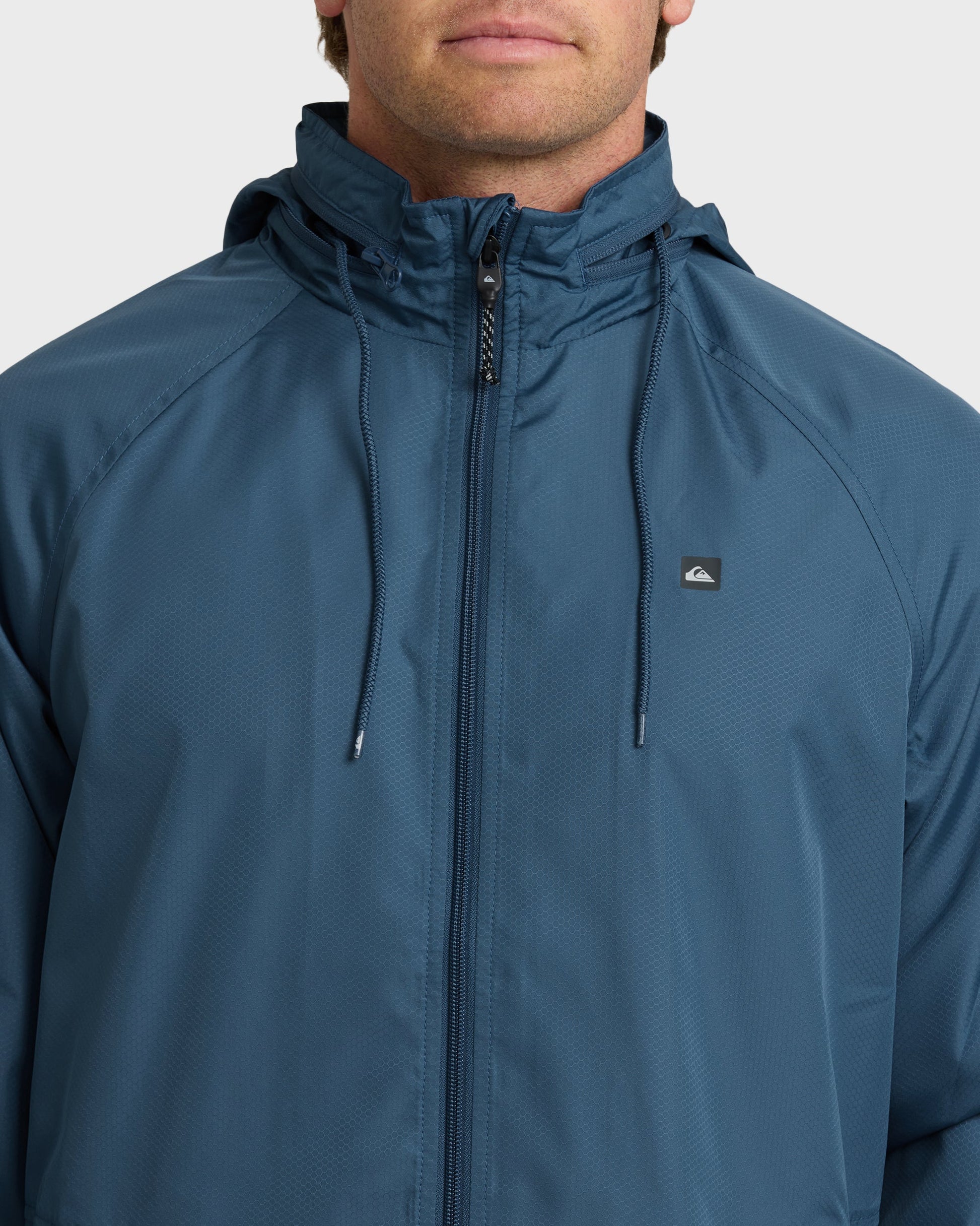 Waterman Shell Shock Water-Resistant Windbreaker - Ensign Blue Ensign Blue Quick Silver