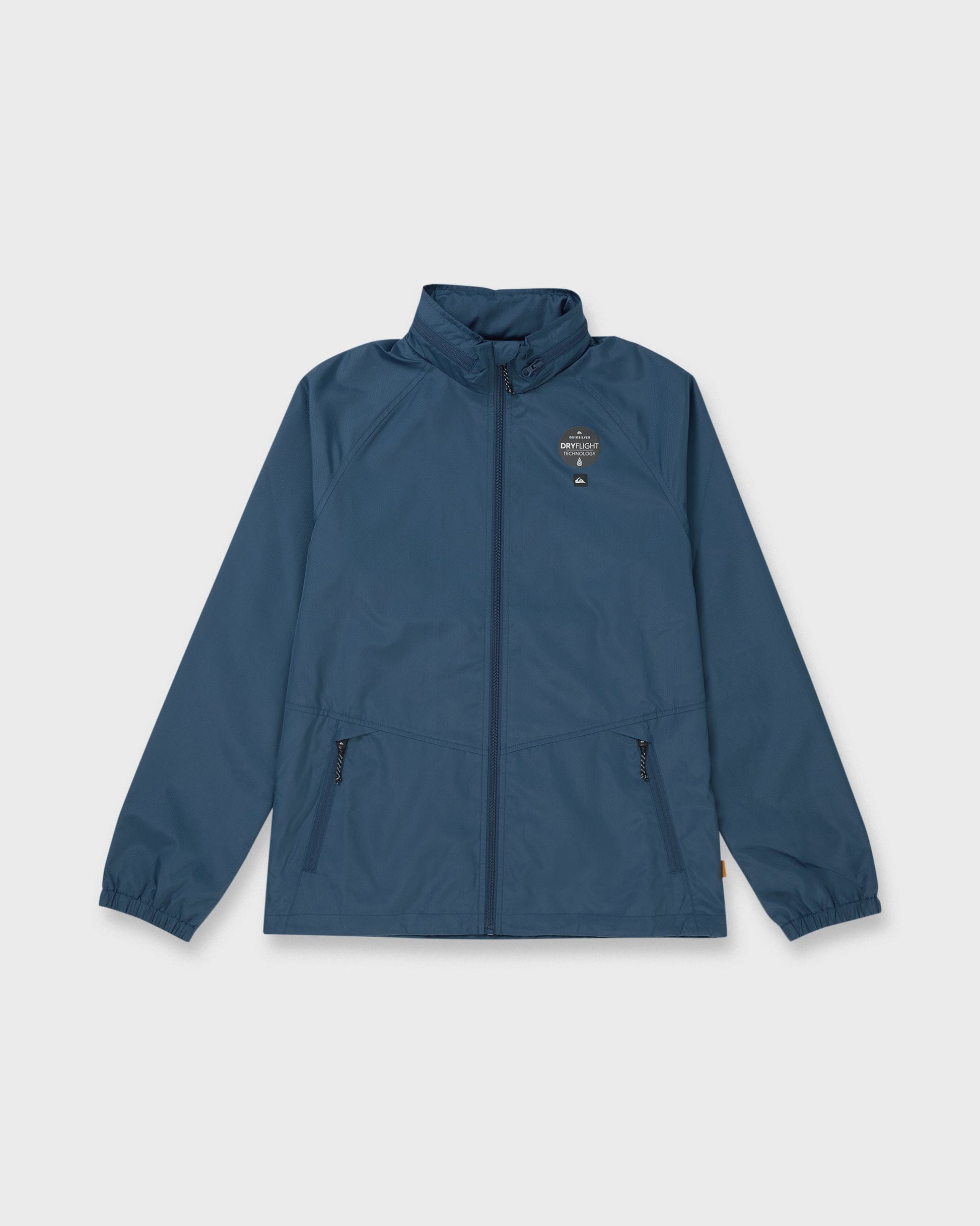 Waterman Shell Shock Water-Resistant Windbreaker - Ensign Blue Ensign Blue Quick Silver