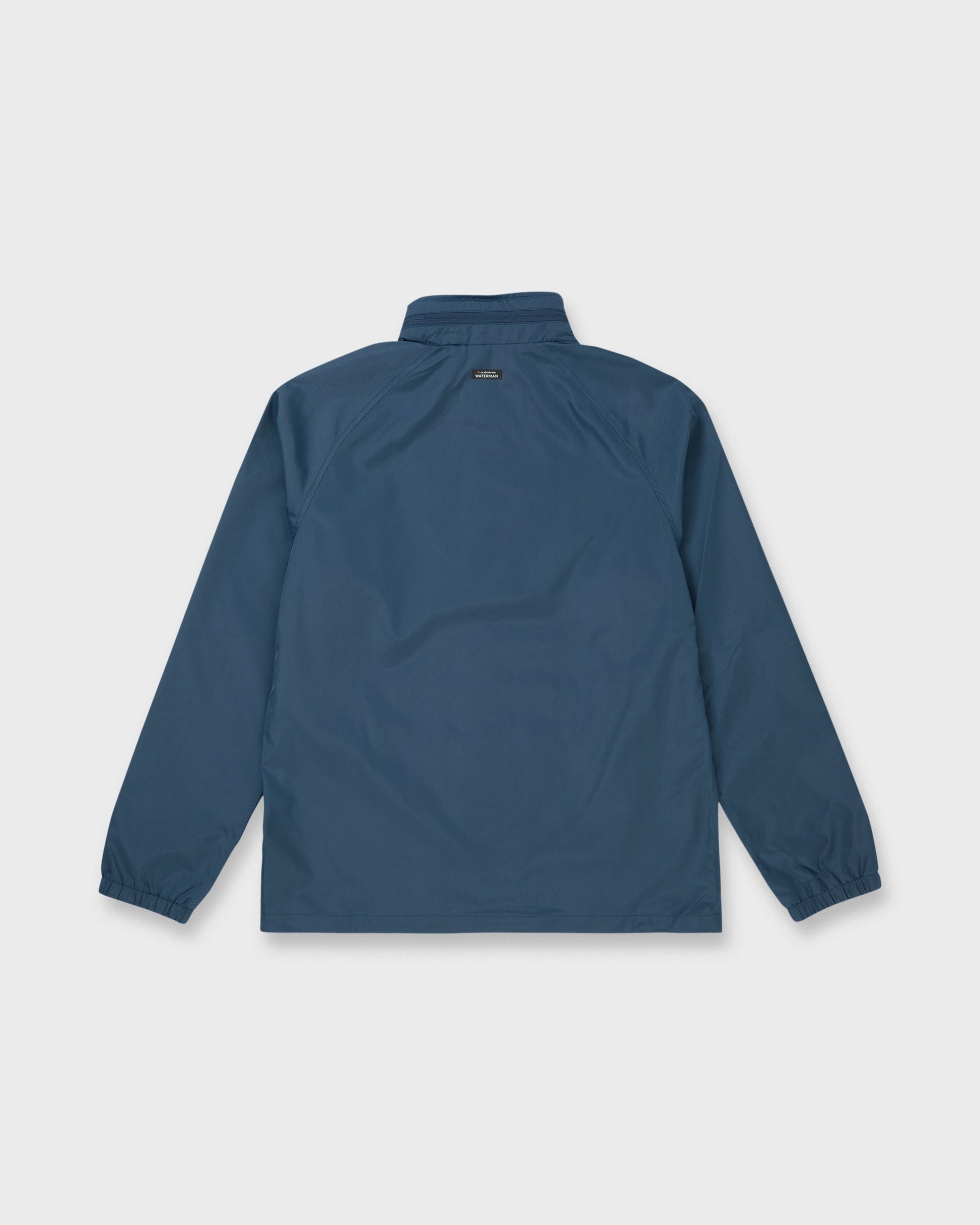 Waterman Shell Shock Water-Resistant Windbreaker - Ensign Blue Ensign Blue Quick Silver