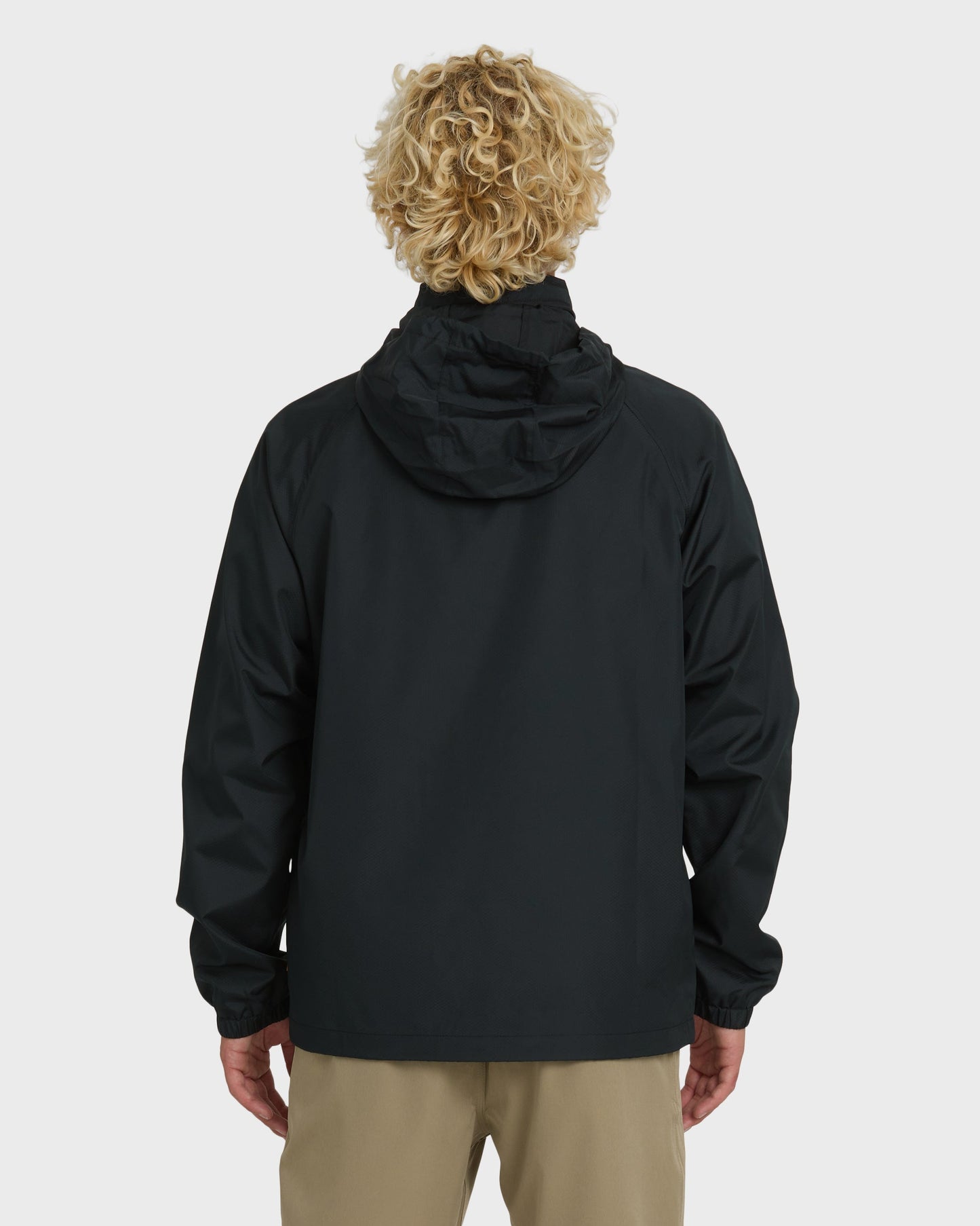 Waterman Shell Shock Water-Resistant Windbreaker - Black Black Quick Silver