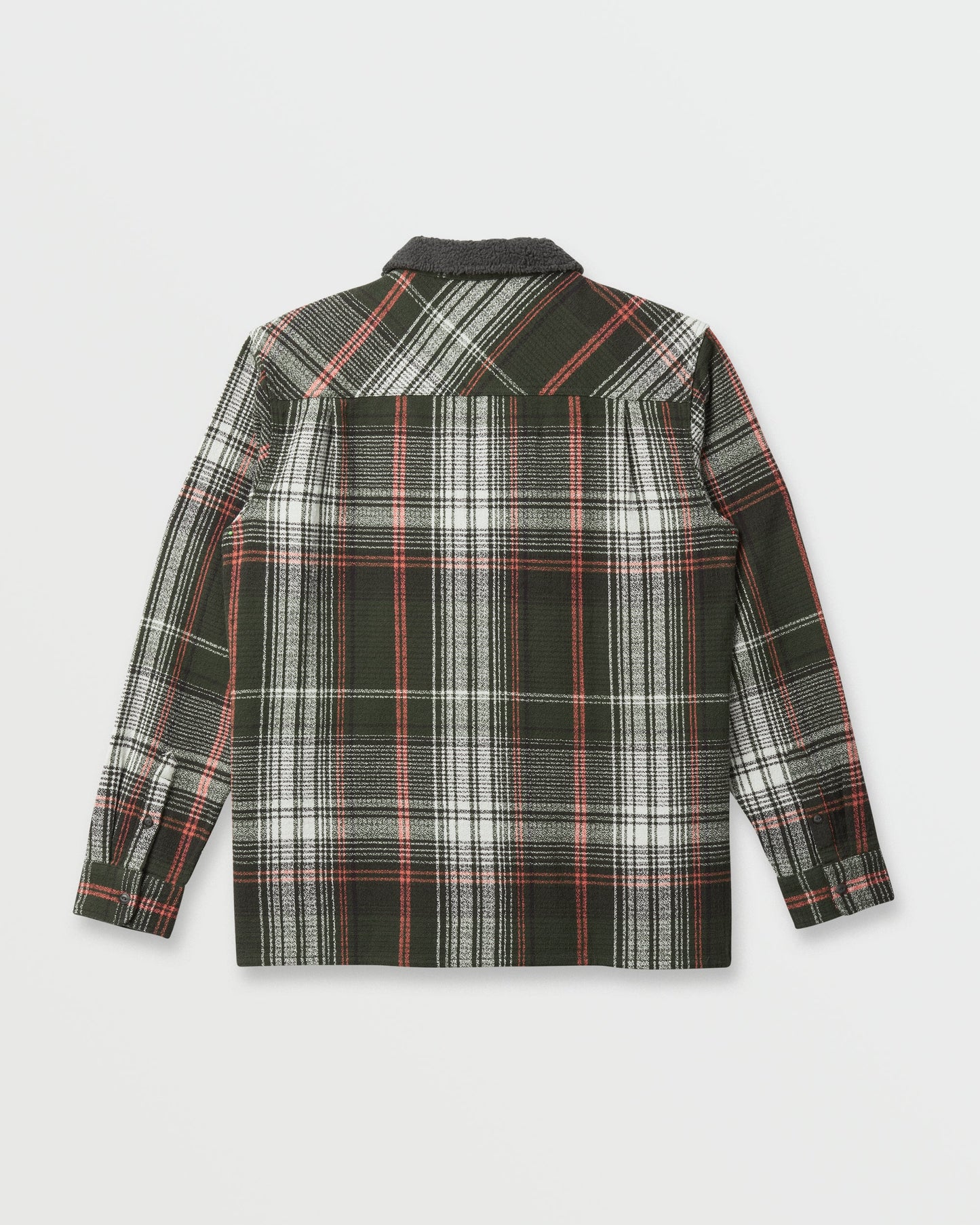 Campo Zip Flannel Shirt - Grape Leaf Grape Leaf Quick Silver