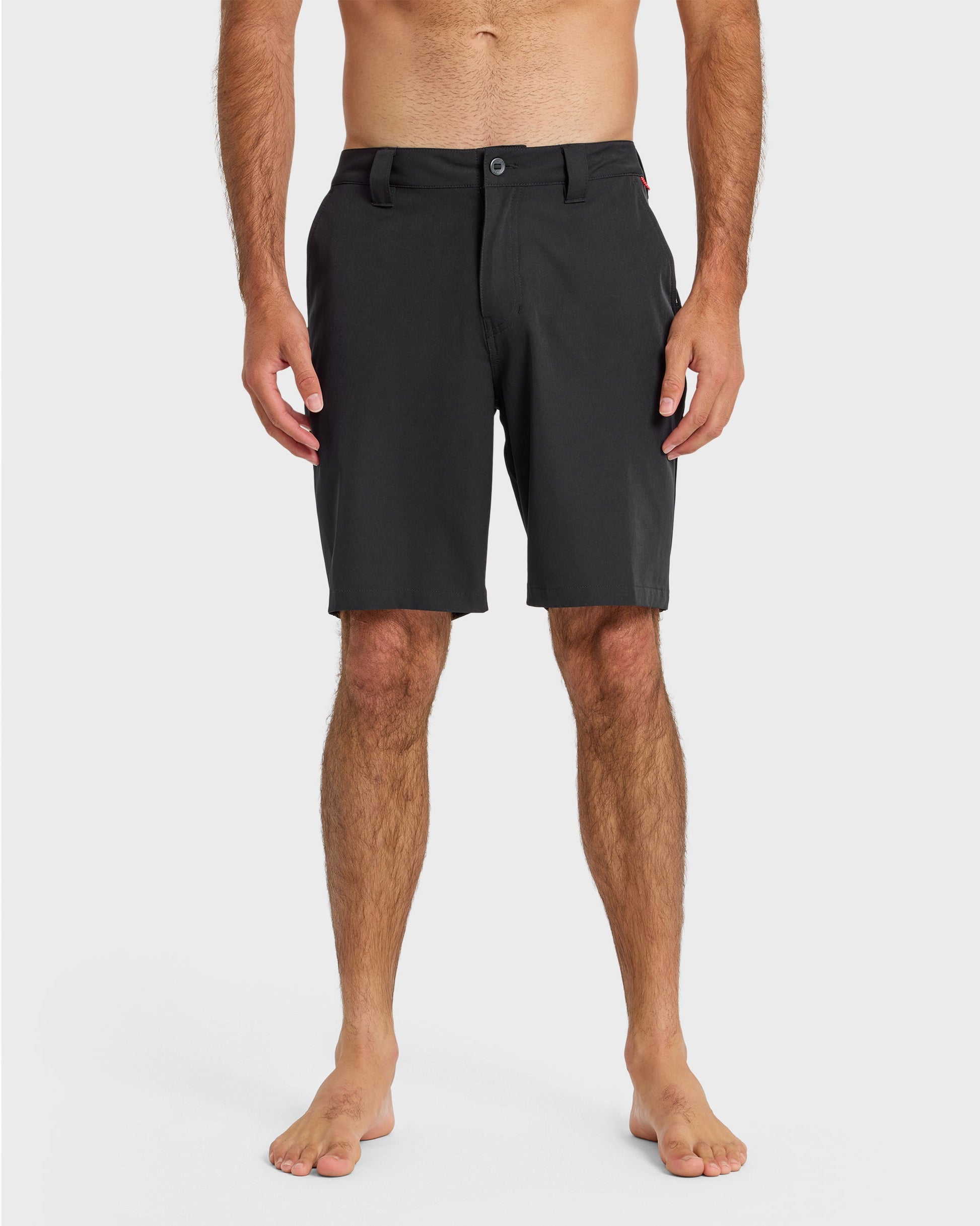 Union Amphibian 20" Hybrid Shorts - Black Black Quick Silver
