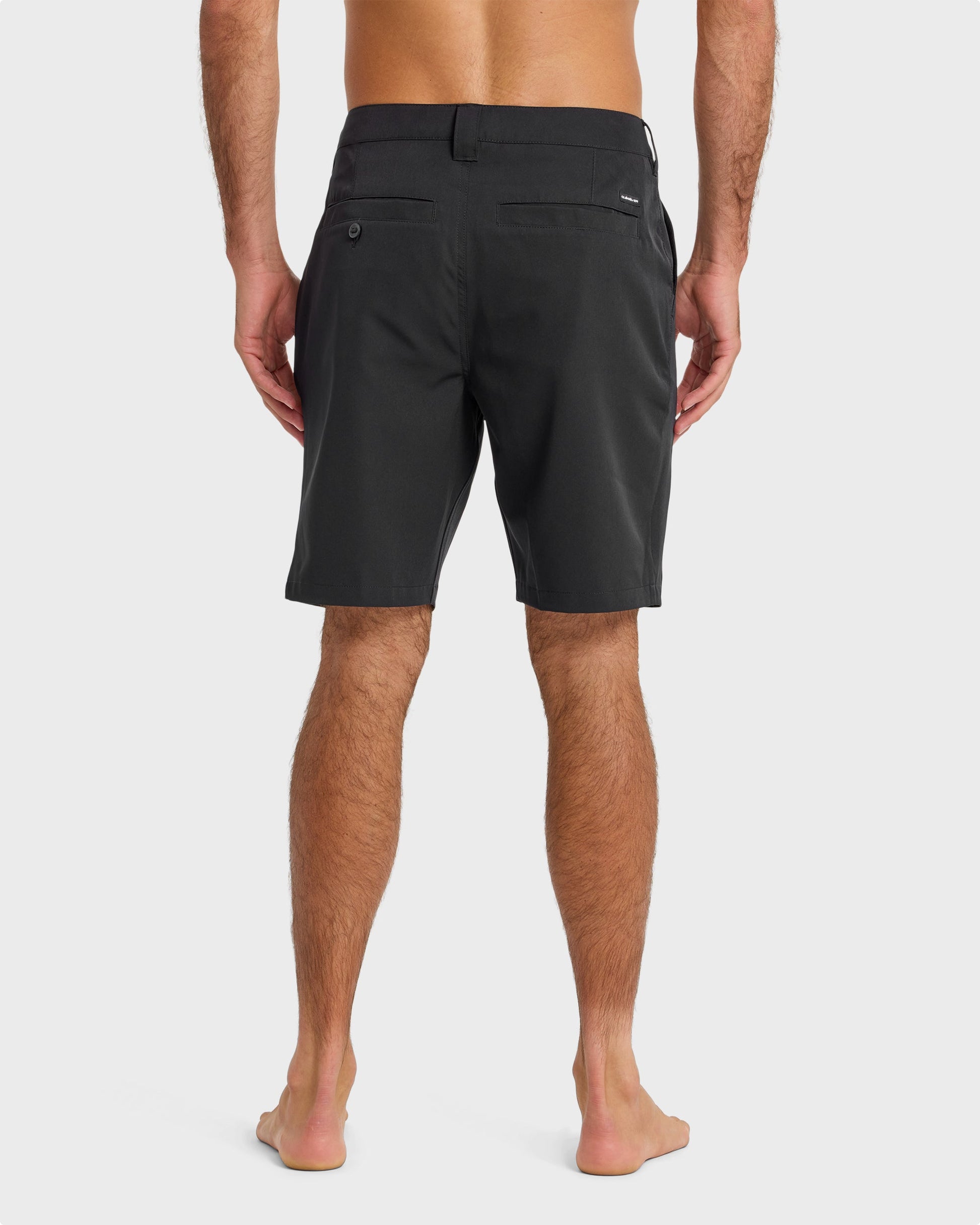Union Amphibian 20" Hybrid Shorts - Black Black Quick Silver
