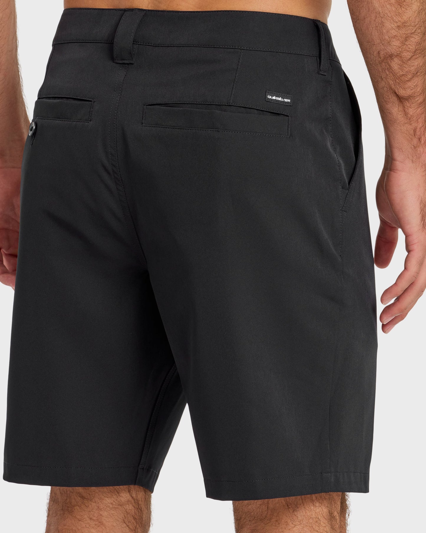 Union Amphibian 20" Hybrid Shorts - Black Black Quick Silver
