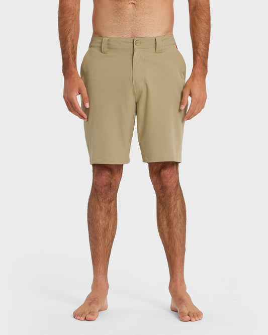 Union Amphibian 20" Hybrid Shorts - Twill Twill Quick Silver