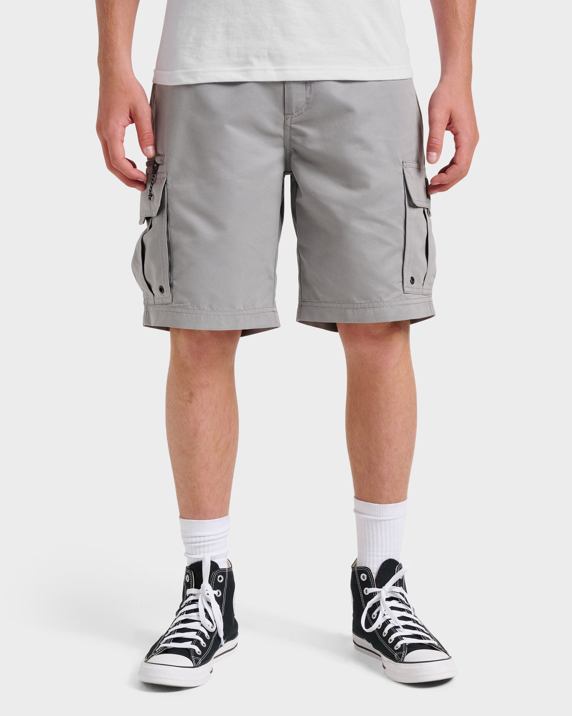 Waterman Maldive Atoll 20" Cargo Shorts - Grey Grey Quick Silver