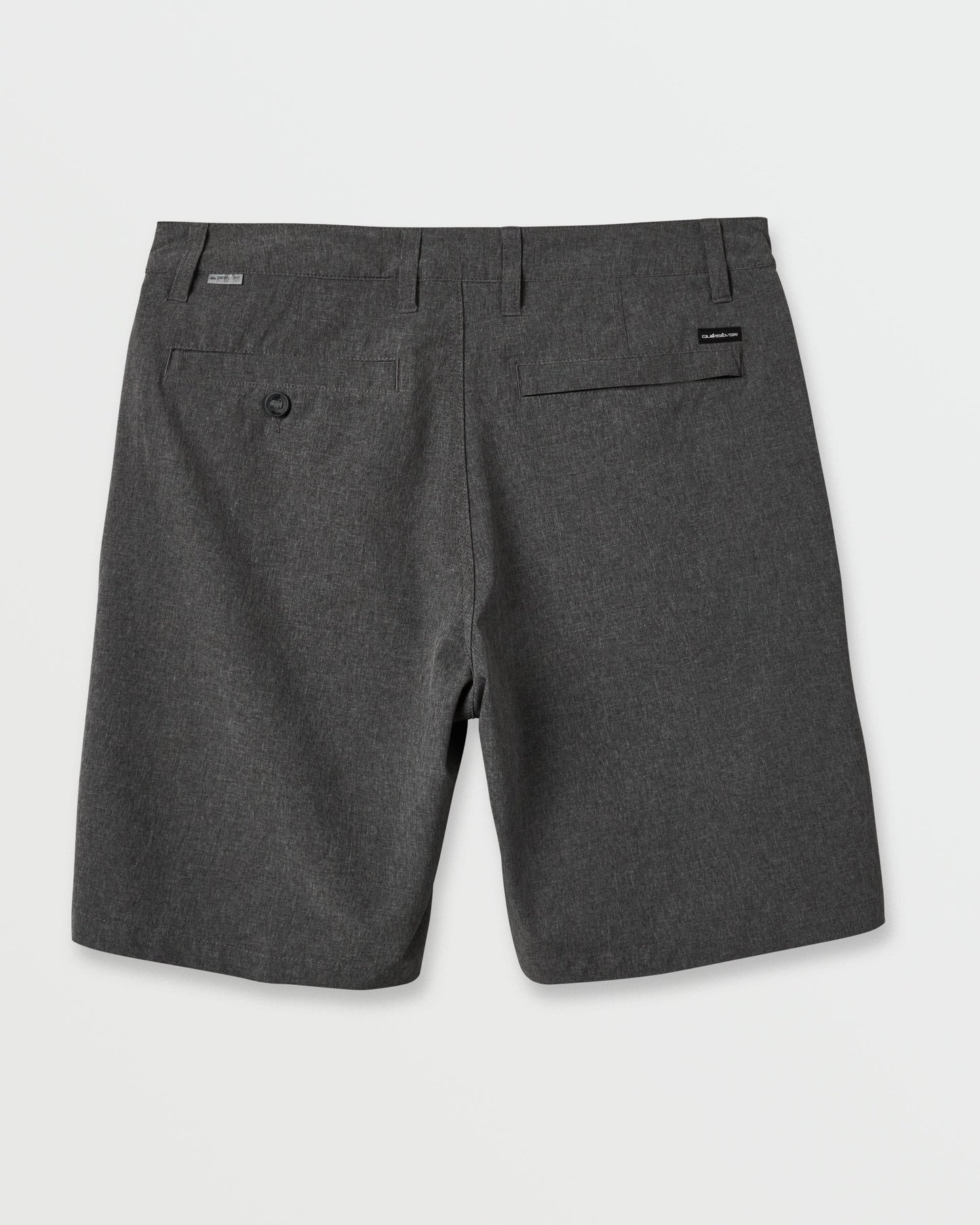 Union Heather 20" Amphibian Hybrid Shorts - Black Black Quick Silver