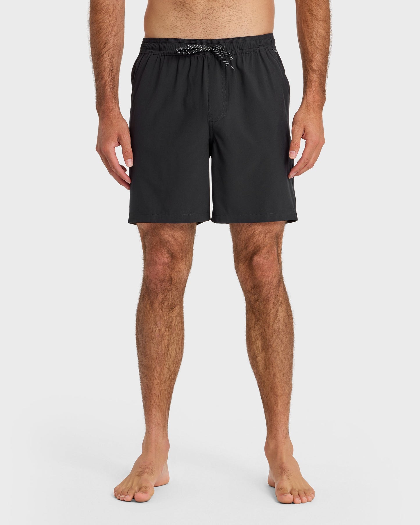 Taxer Amphibian 18" Hybrid Shorts - Black Black Quick Silver