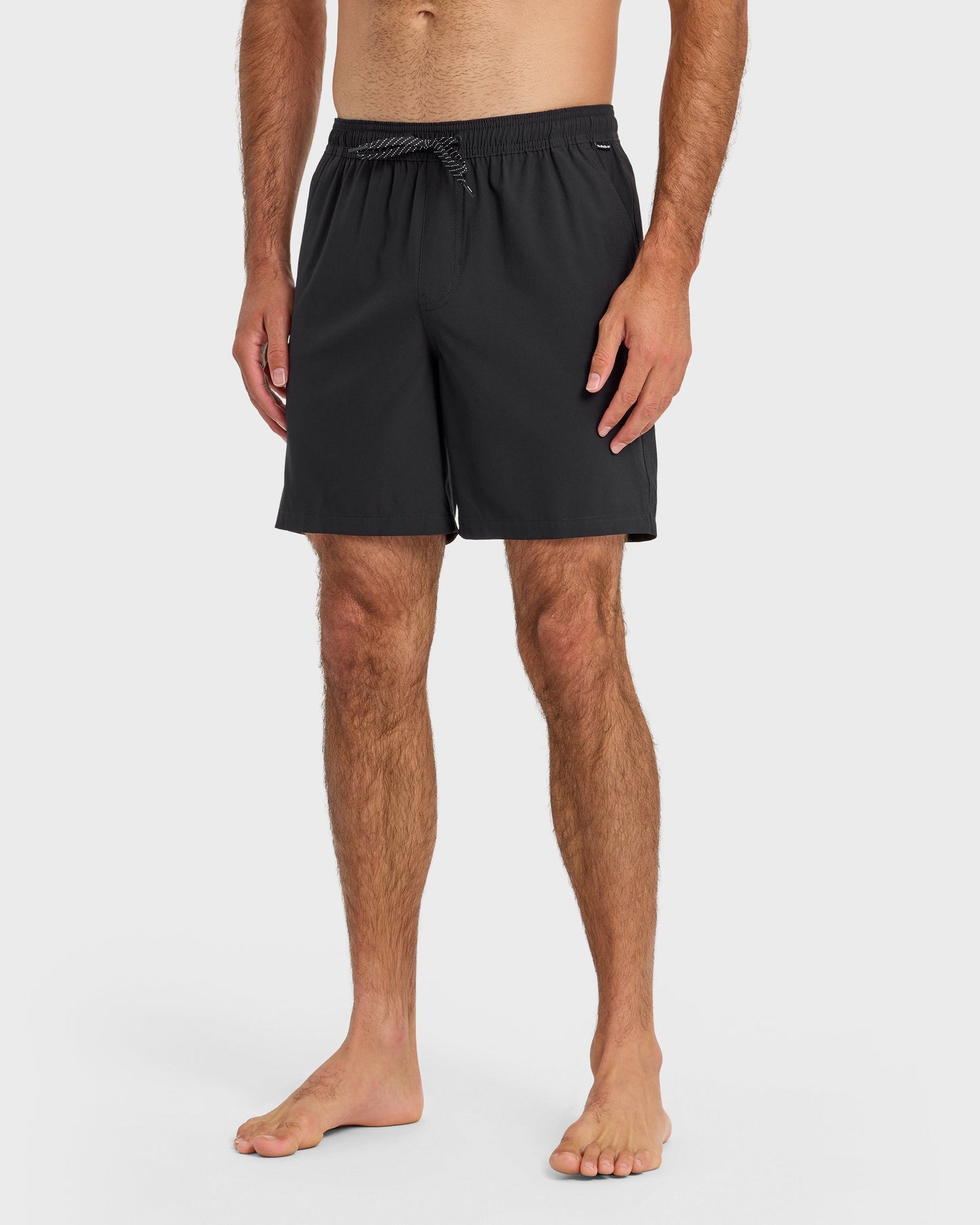 Taxer Amphibian 18" Hybrid Shorts - Black Black Quick Silver
