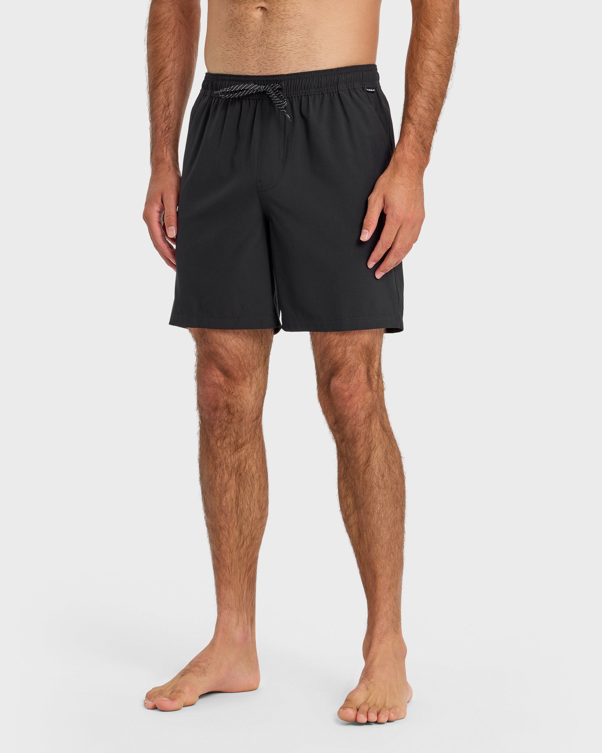 Taxer Amphibian 18" Hybrid Shorts - Black Black Quick Silver