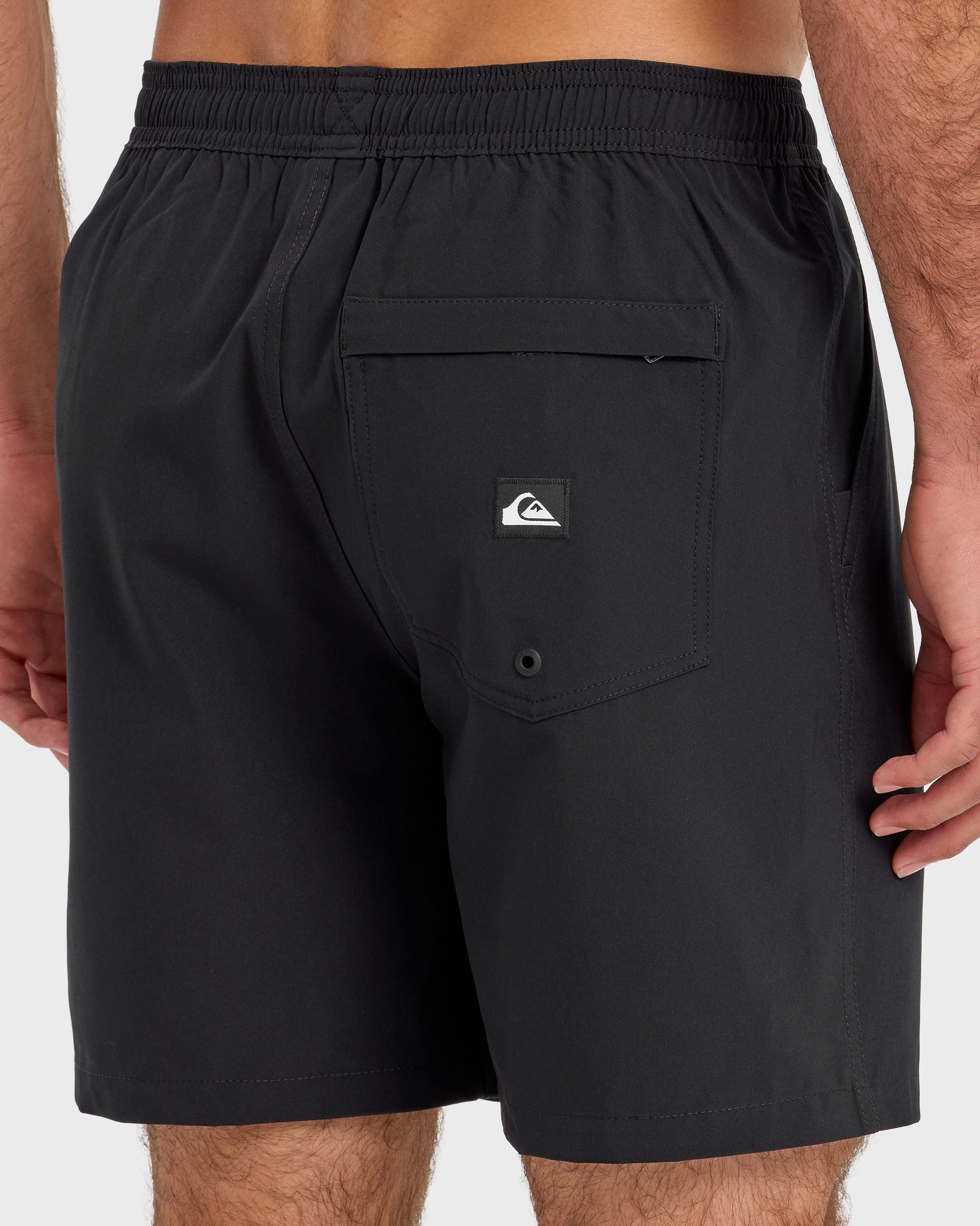 Taxer Amphibian 18" Hybrid Shorts - Black Black Quick Silver