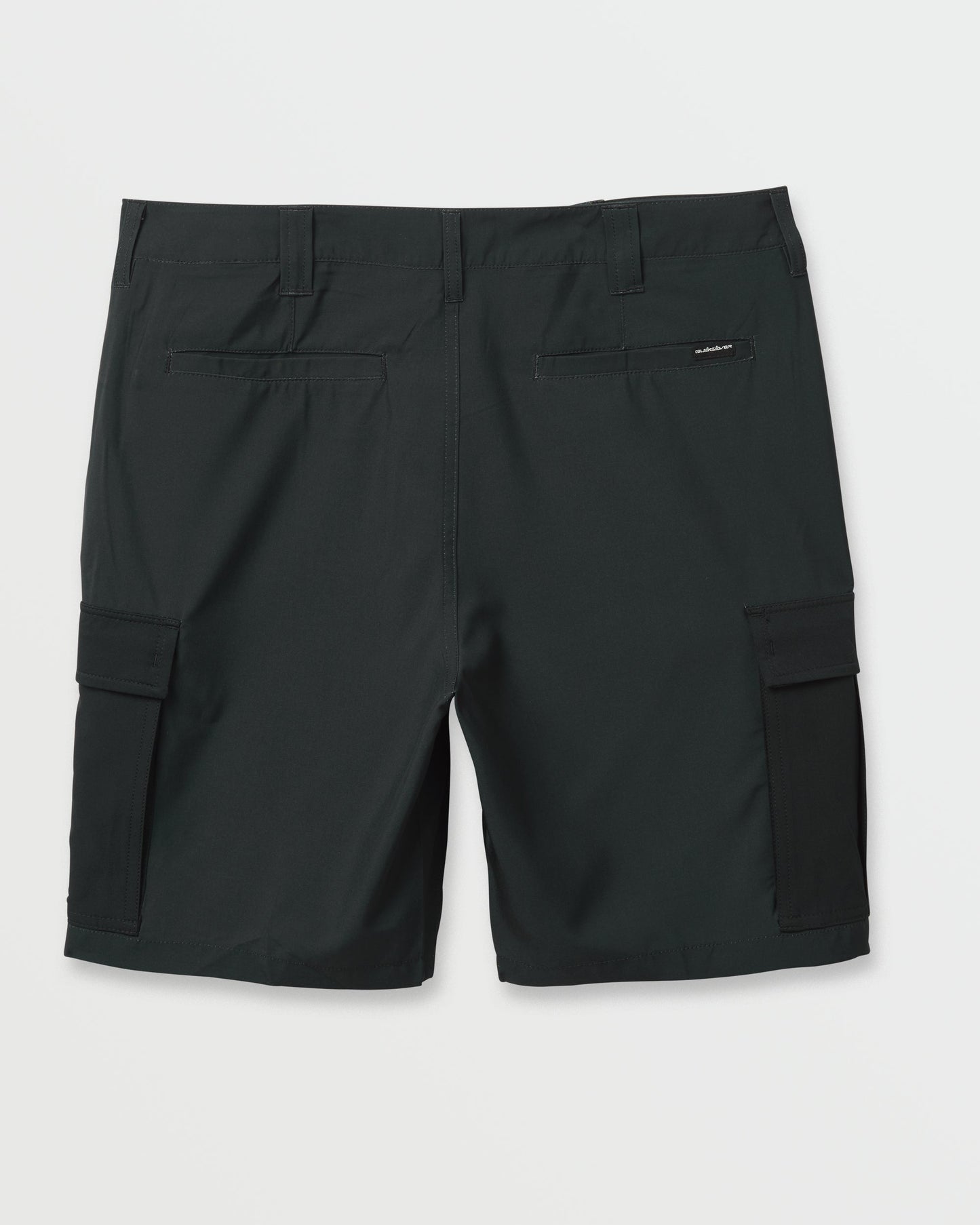 Union Amphibian Cargo 20" Hybrid Short - Black Black Quick Silver