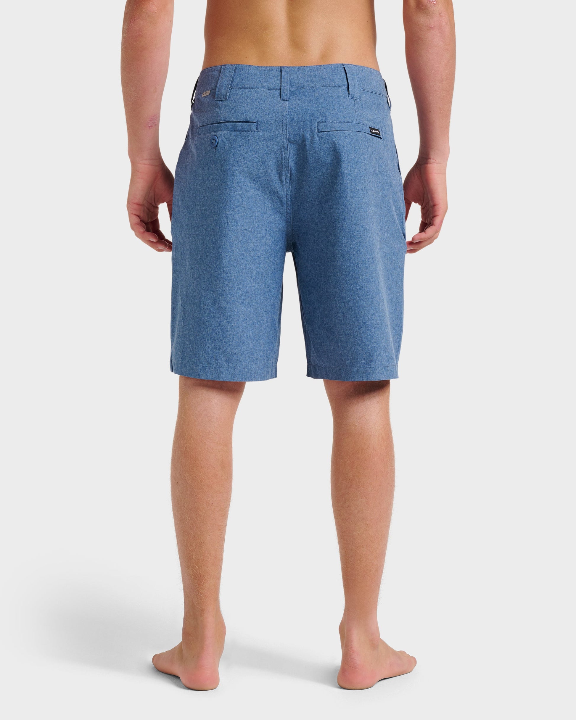 Union Heather 20" Amphibian Hybrid Shorts - Indigo Mist Indigo Mist Quick Silver