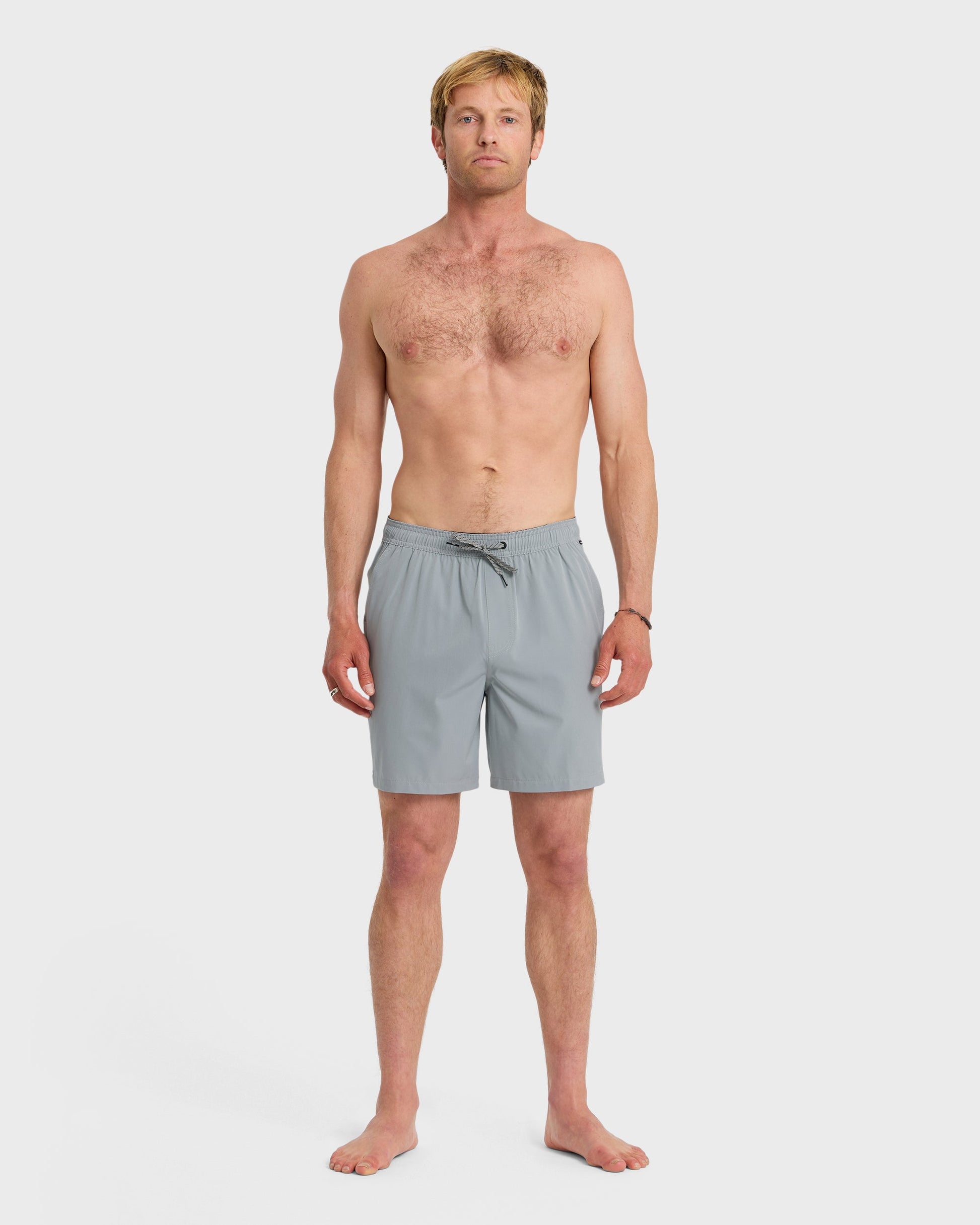 Taxer Amphibian 18" Hybrid Shorts - Smoked Gray Smoked Gray Quick Silver