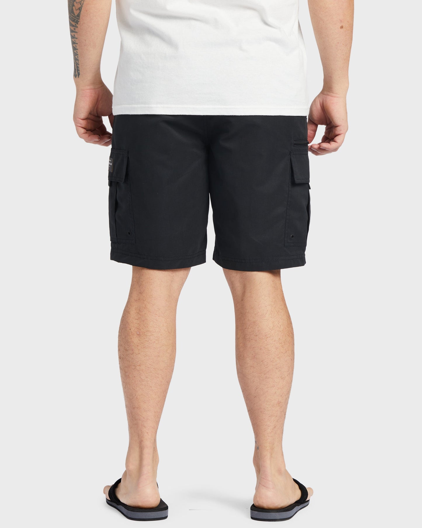 Waterman Maldive Atoll 20" Cargo Shorts - Black Black Quick Silver