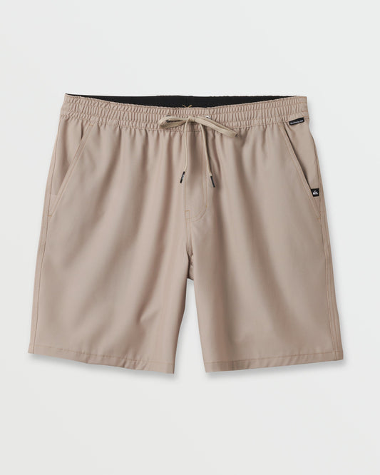 Taxer Amphibian 18" Hybrid Shorts - Taupe Taupe Quick Silver