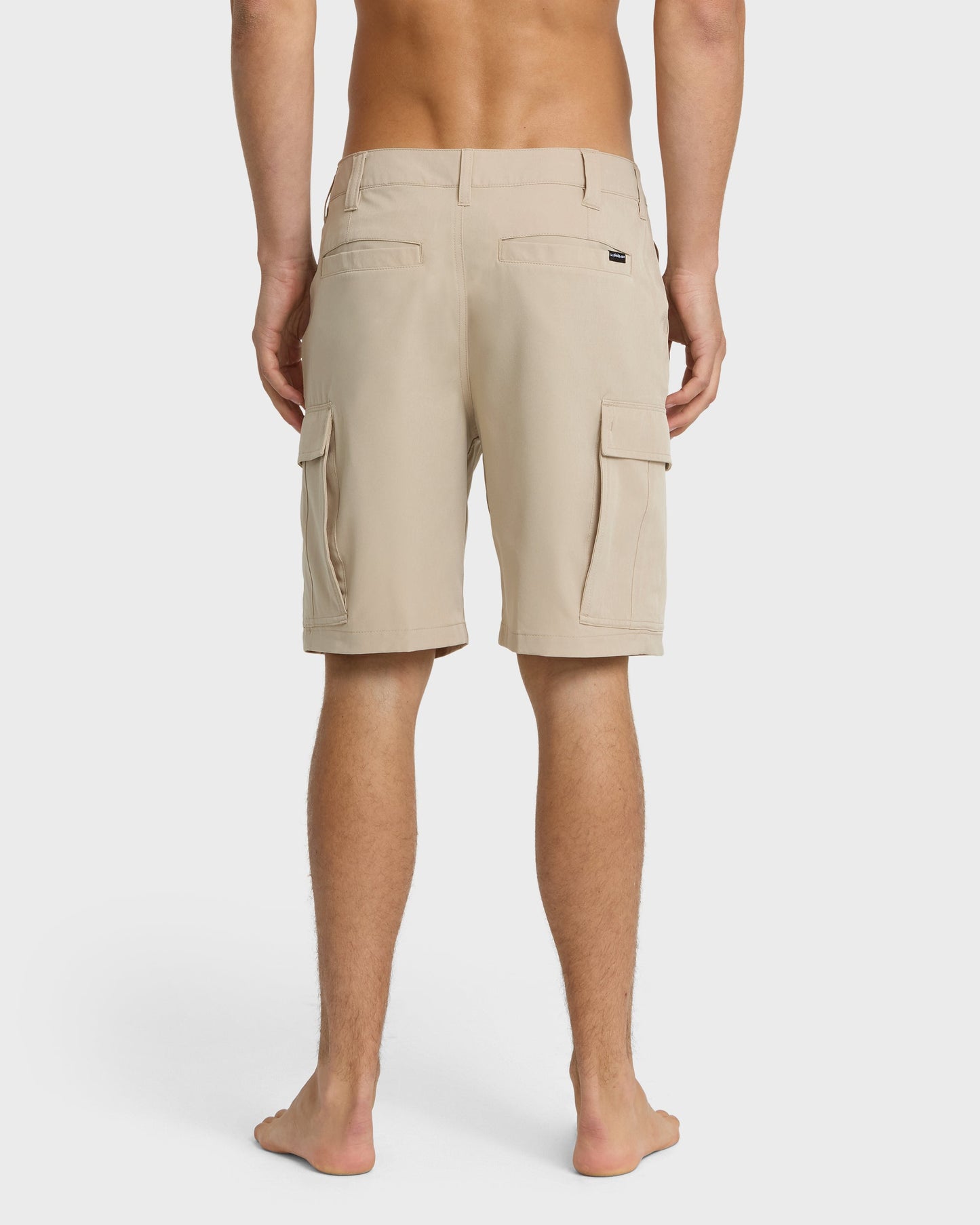 Union Amphibian Cargo 20" Hybrid Short - Taupe Taupe Quick Silver
