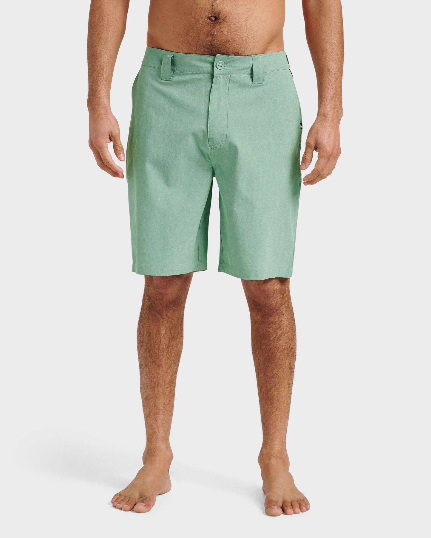 Union Heather 20" Amphibian Hybrid Shorts - Granite Green Granite Green Quick Silver