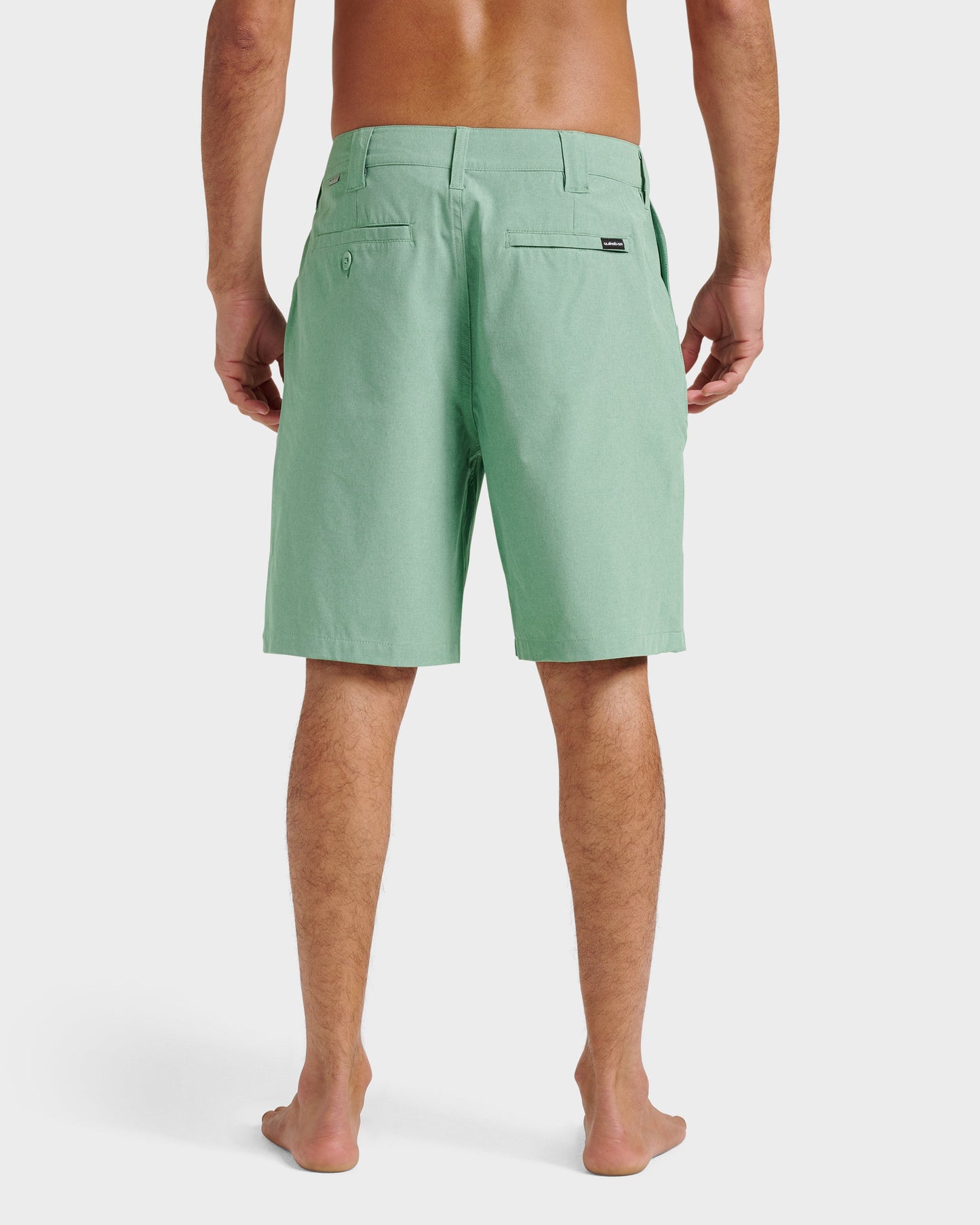 Union Heather 20" Amphibian Hybrid Shorts - Granite Green Granite Green Quick Silver