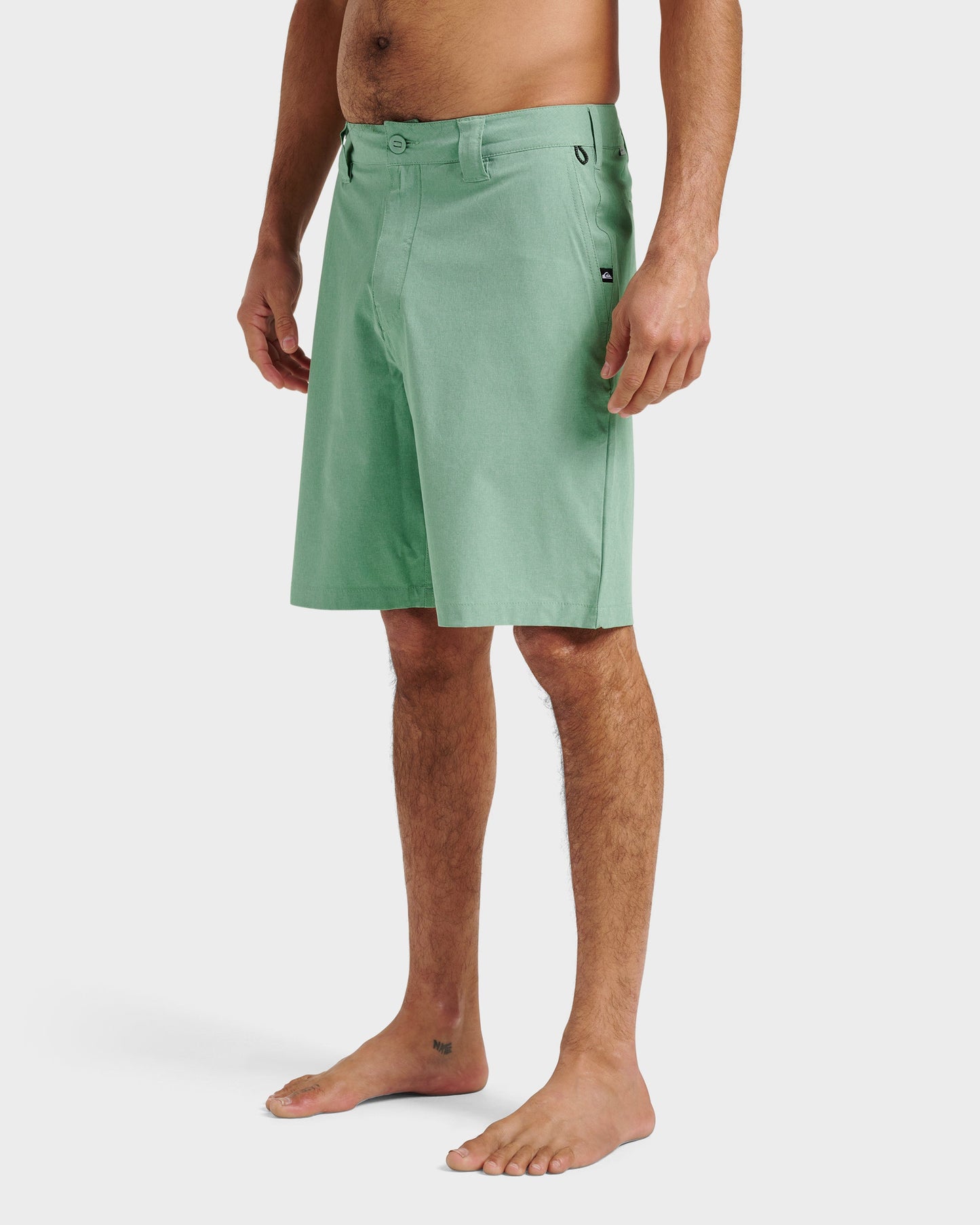 Union Heather 20" Amphibian Hybrid Shorts - Granite Green Granite Green Quick Silver
