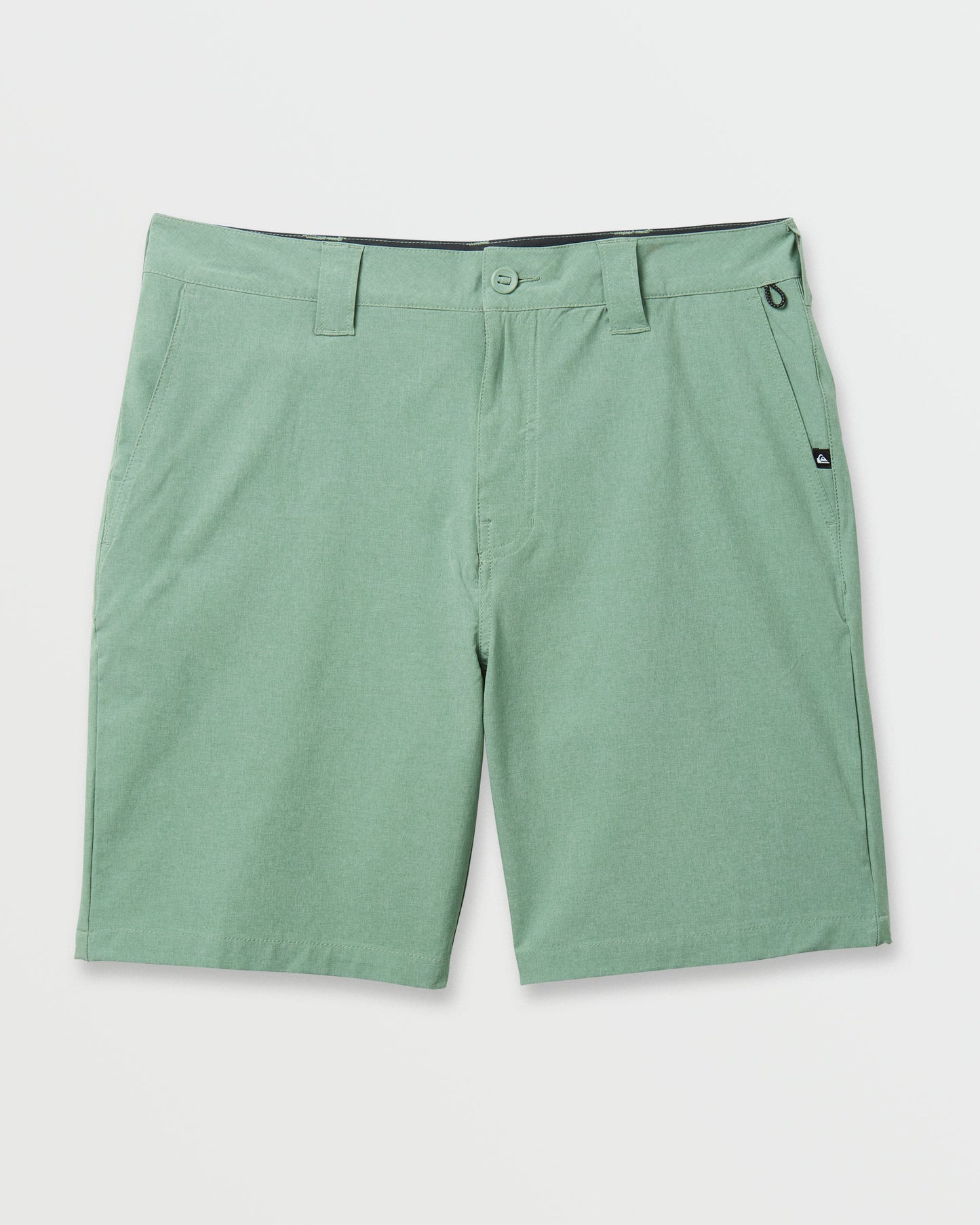 Union Heather 20" Amphibian Hybrid Shorts - Granite Green Granite Green Quick Silver