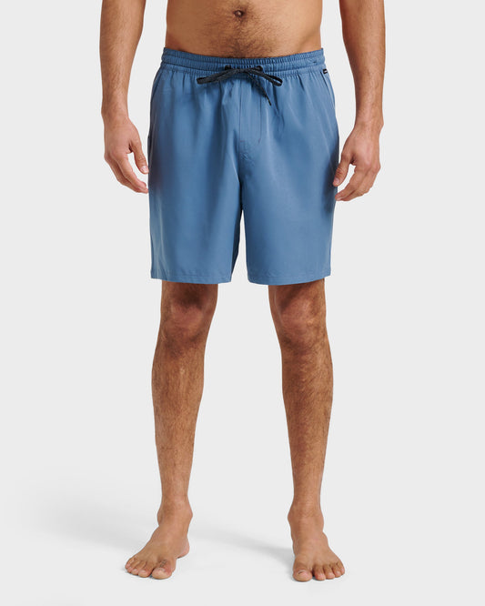 Taxer Amphibian 18" Hybrid Shorts - China Blue China Blue Quick Silver