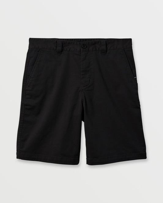 Union Stretch Shorts - Black Black Quick Silver
