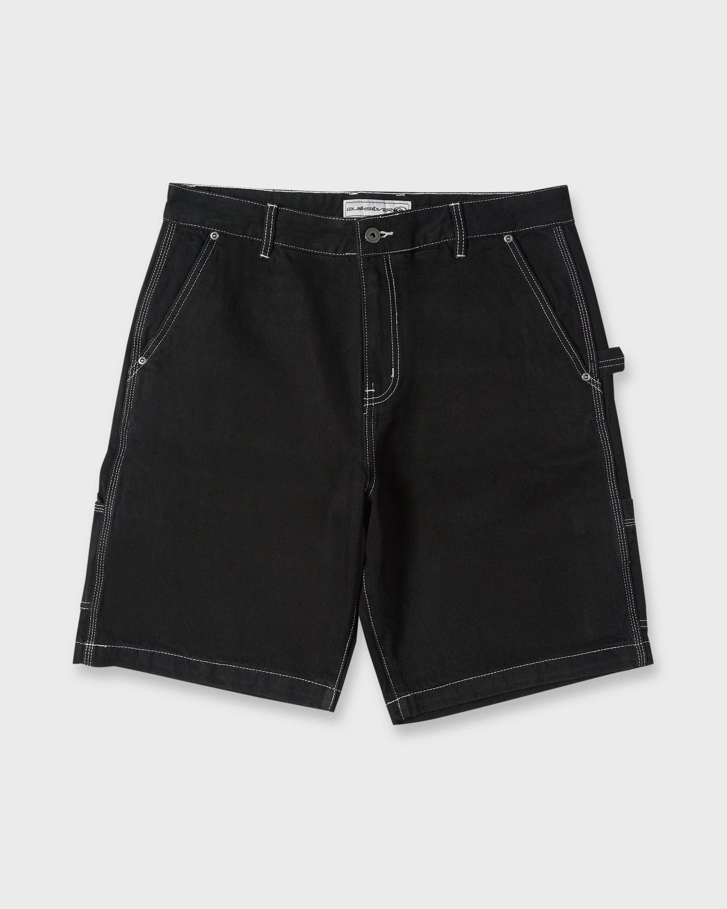 Mercury Carpenter Denim Short - Black Black Quick Silver