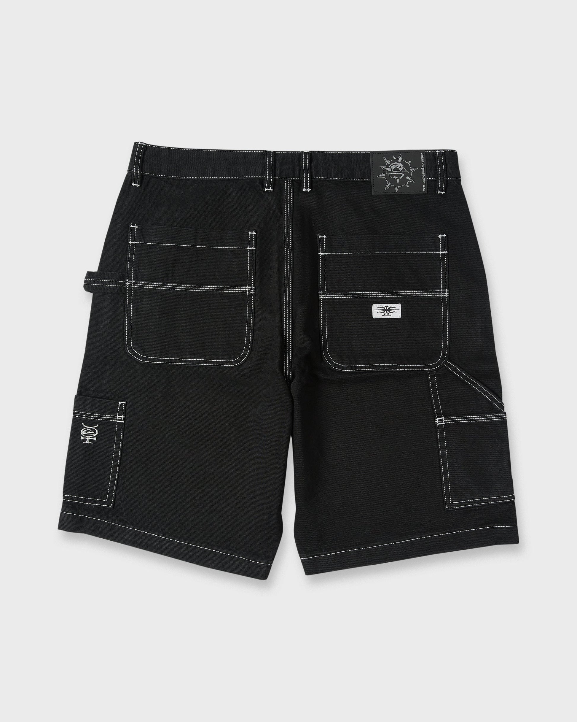 Mercury Carpenter Denim Short - Black Black Quick Silver